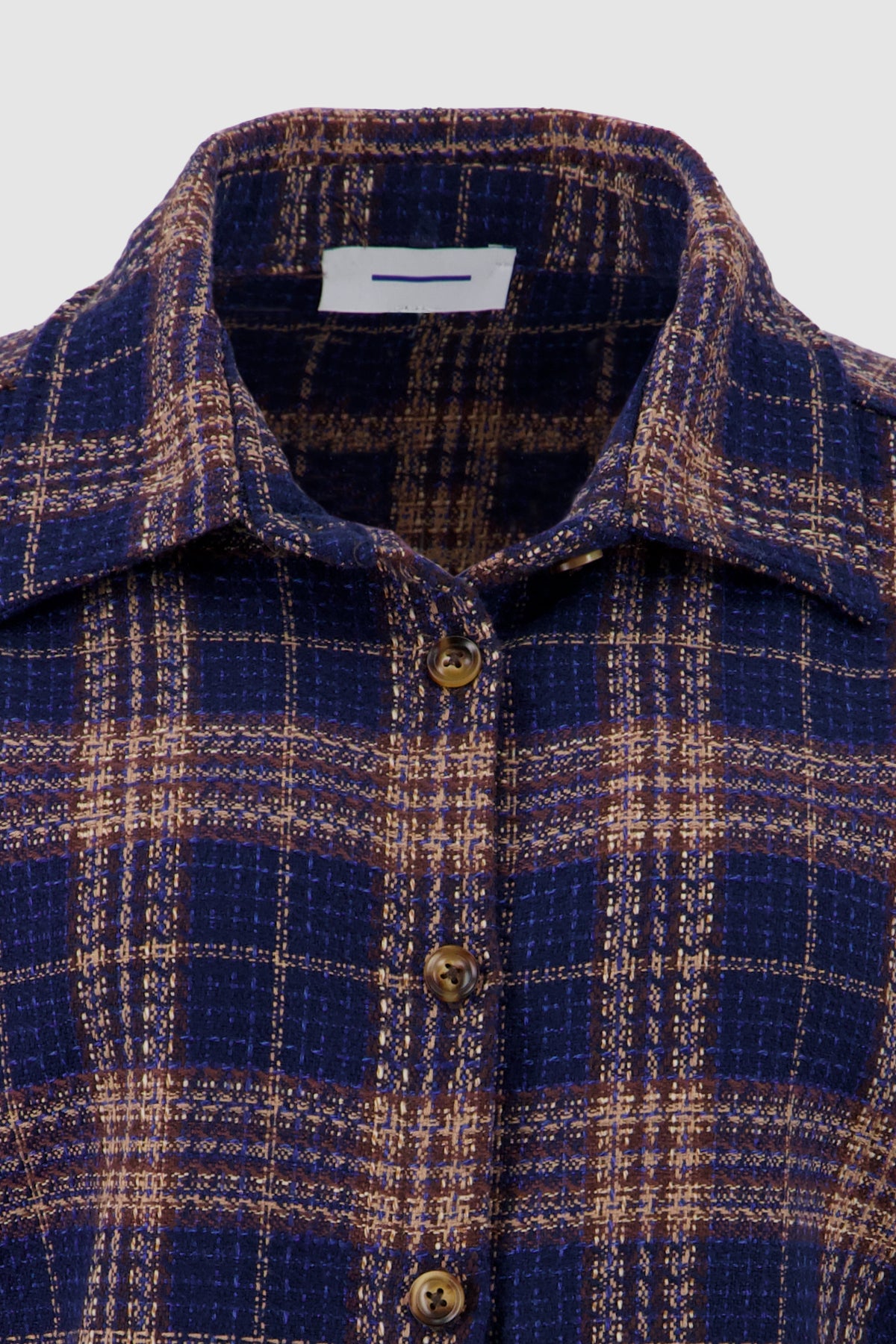 Plaid Shirt -Blue