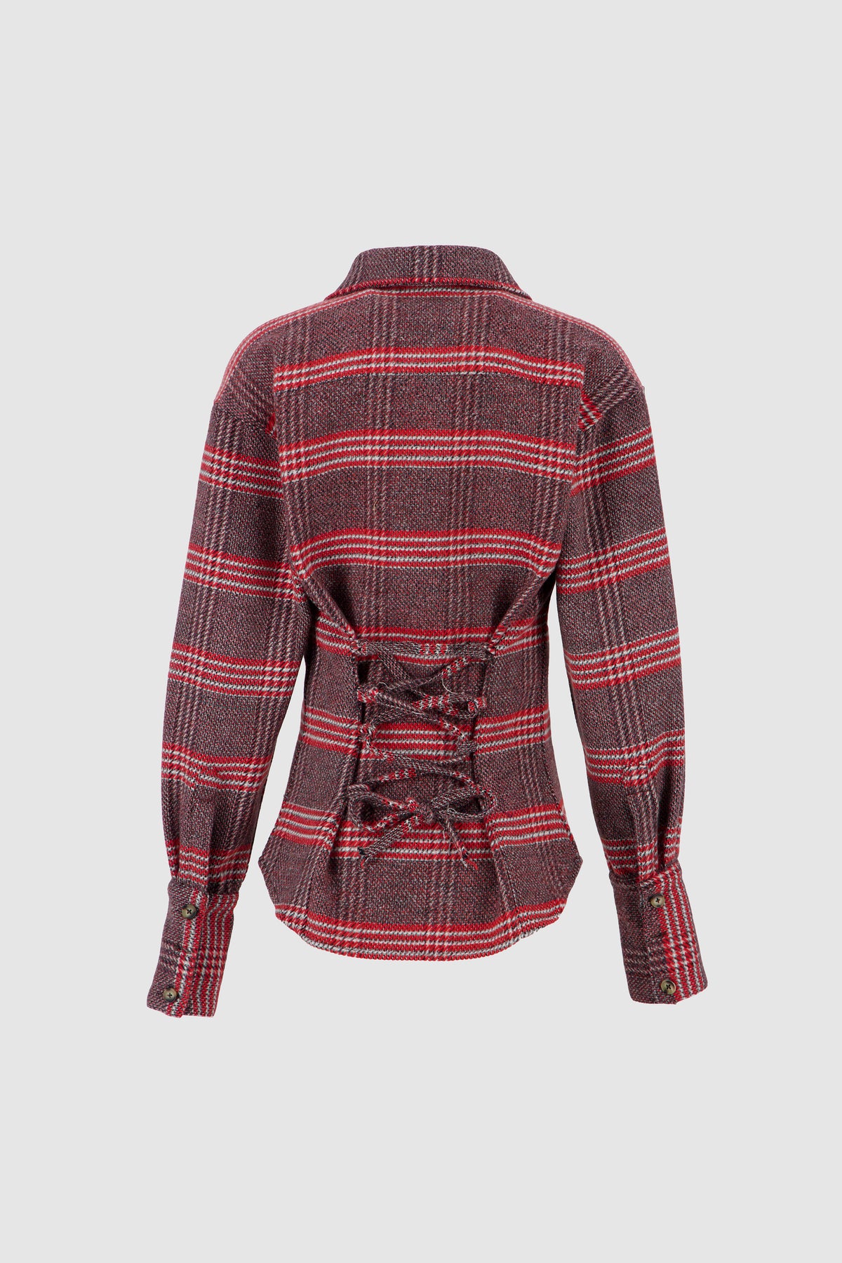 Plaid Shirt -Brown&Red