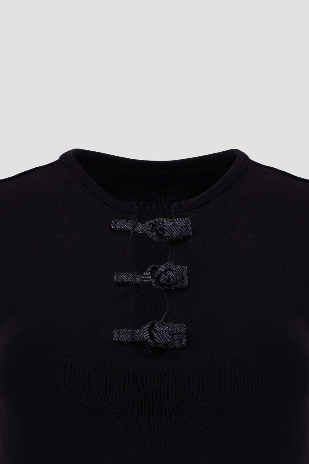 Mandarin Tank -Black