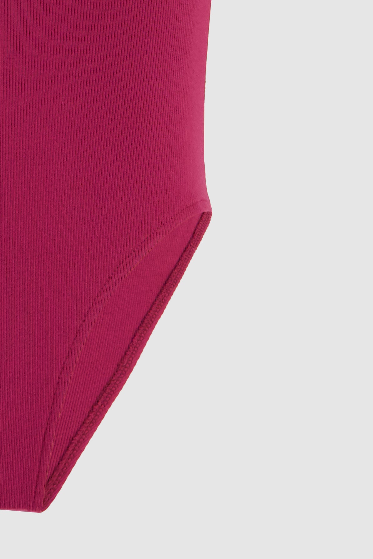 Ribbed Bodysuit -Burgundy