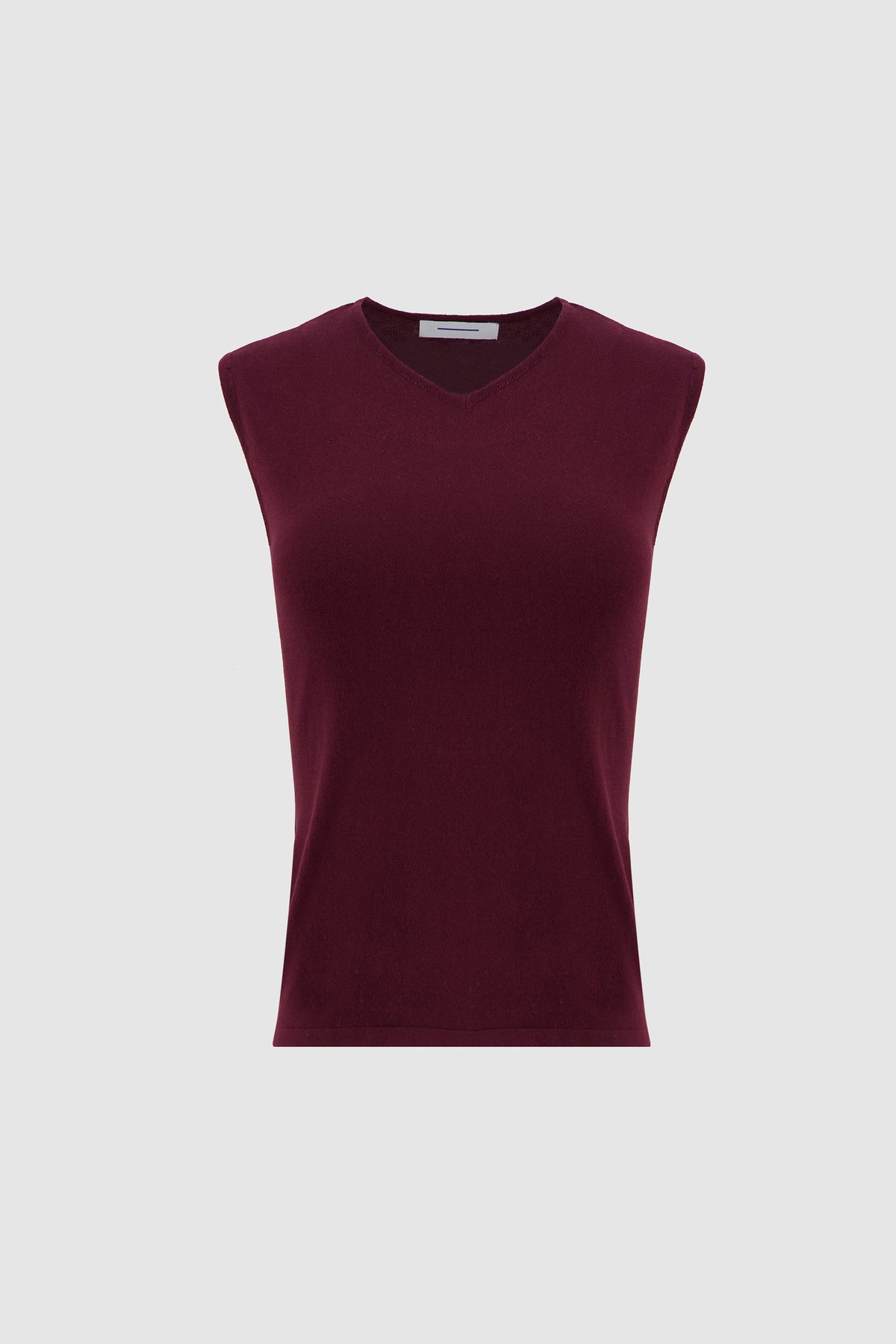 High V Top -Burgundy