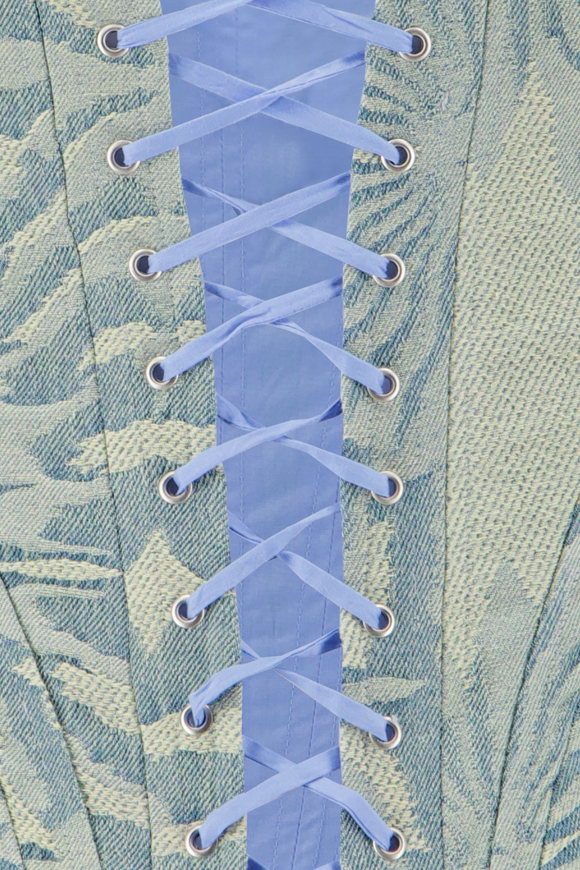 Jacquard Corset -Washed Out