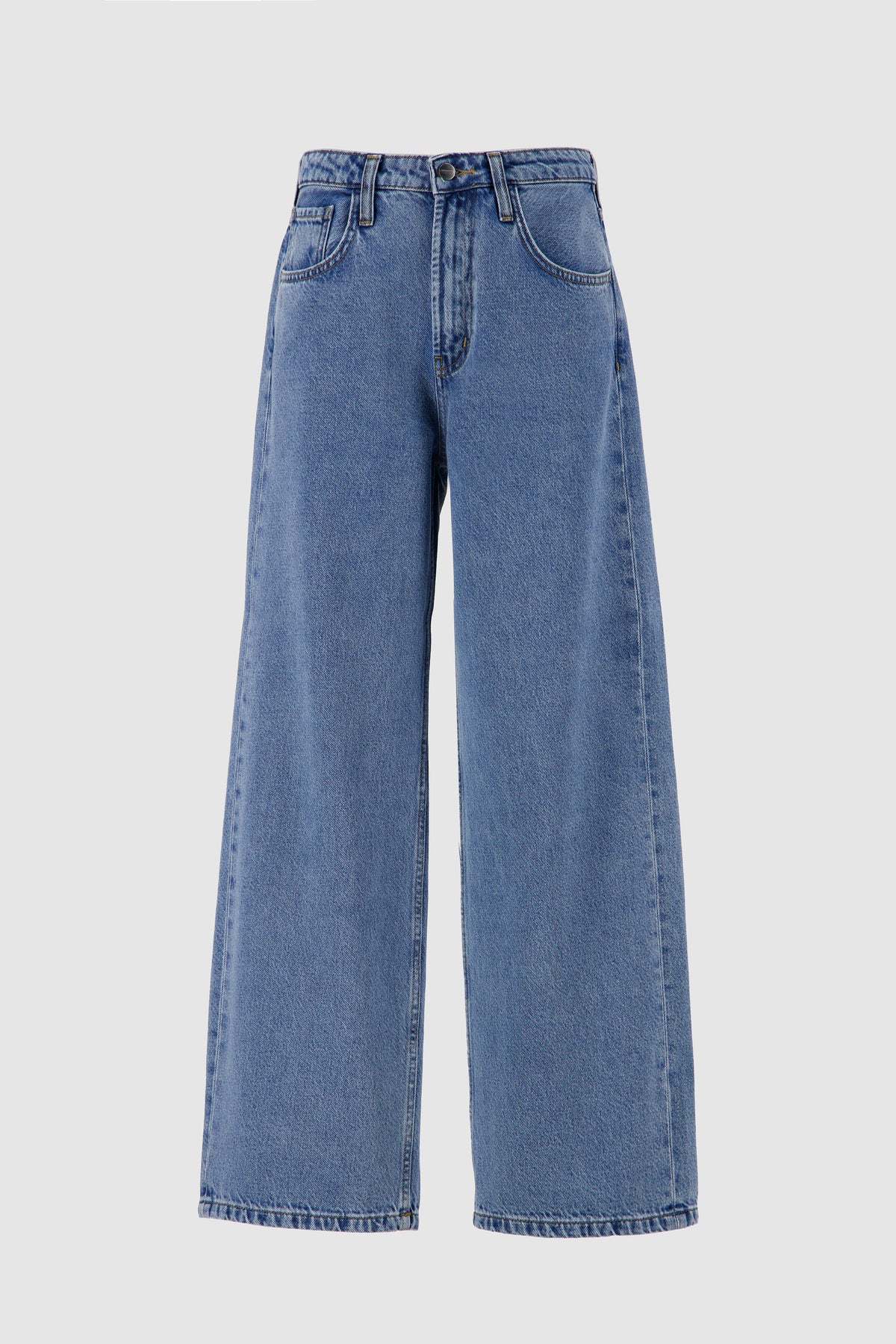 Baggy Jeans -Medium Acid Blue