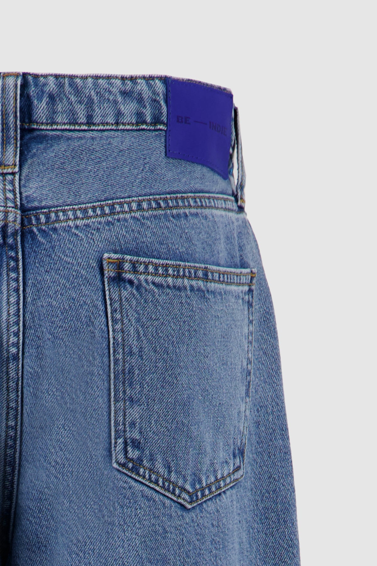 Baggy Jeans -Medium Acid Blue