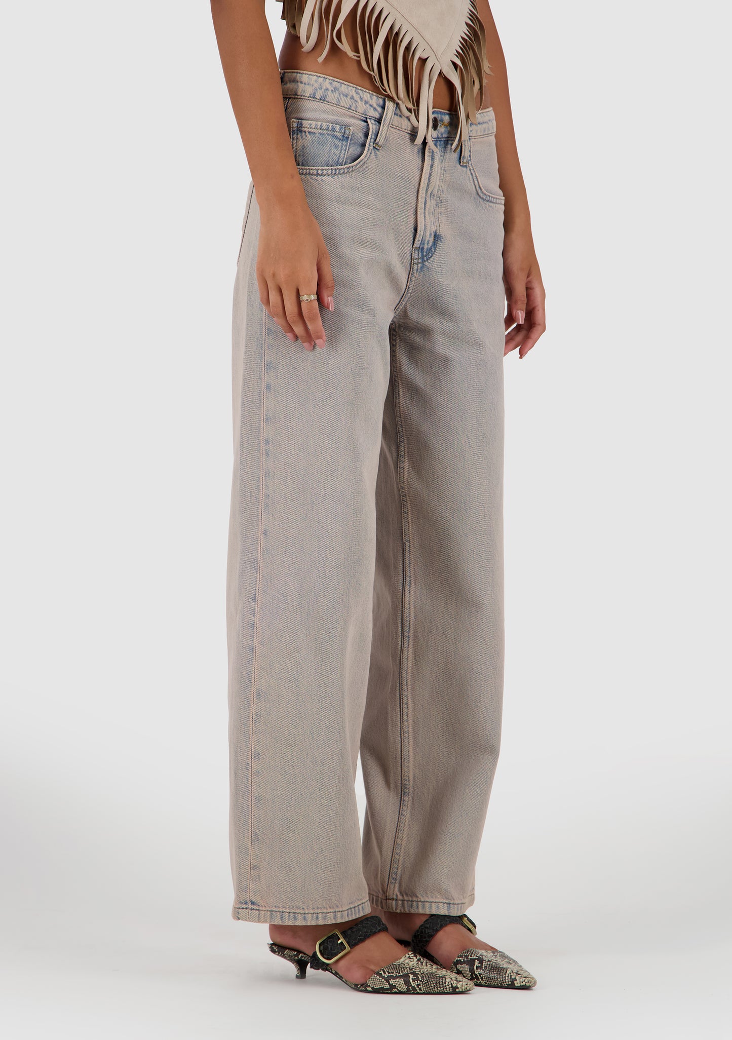 Baggy Jeans -Vintage Sky Blue
