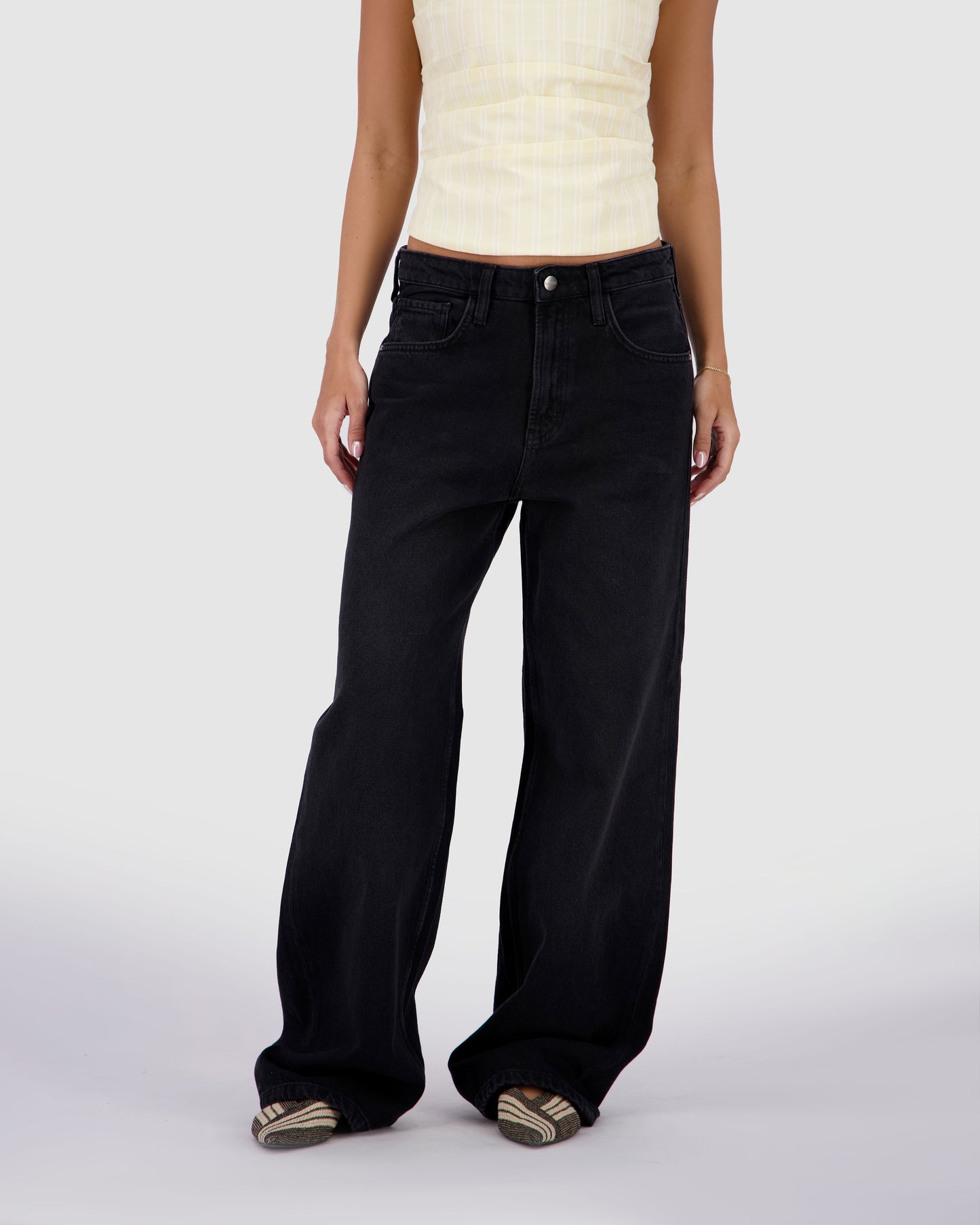 Baggy Jeans -Black Stone