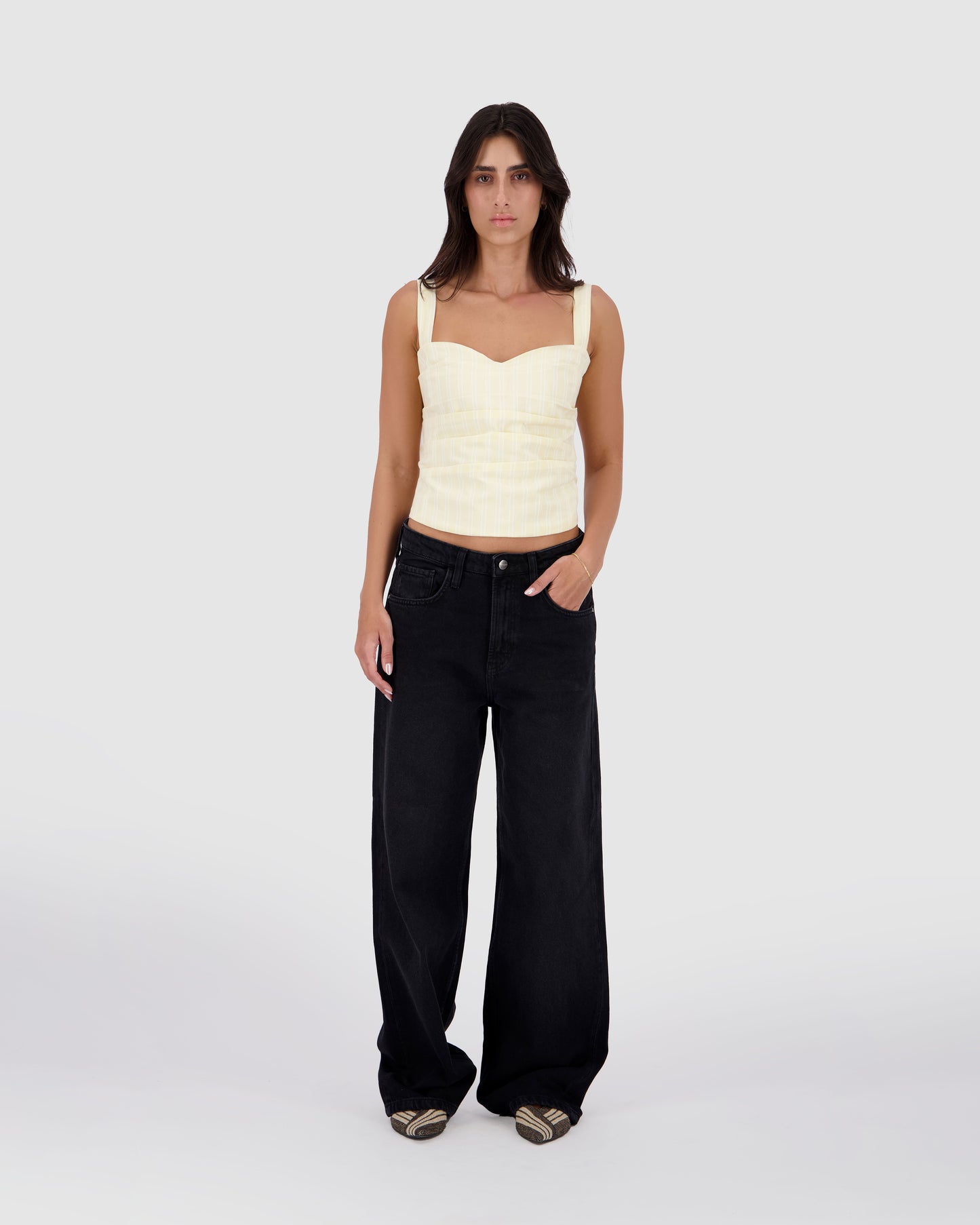 Baggy Jeans -Black Stone