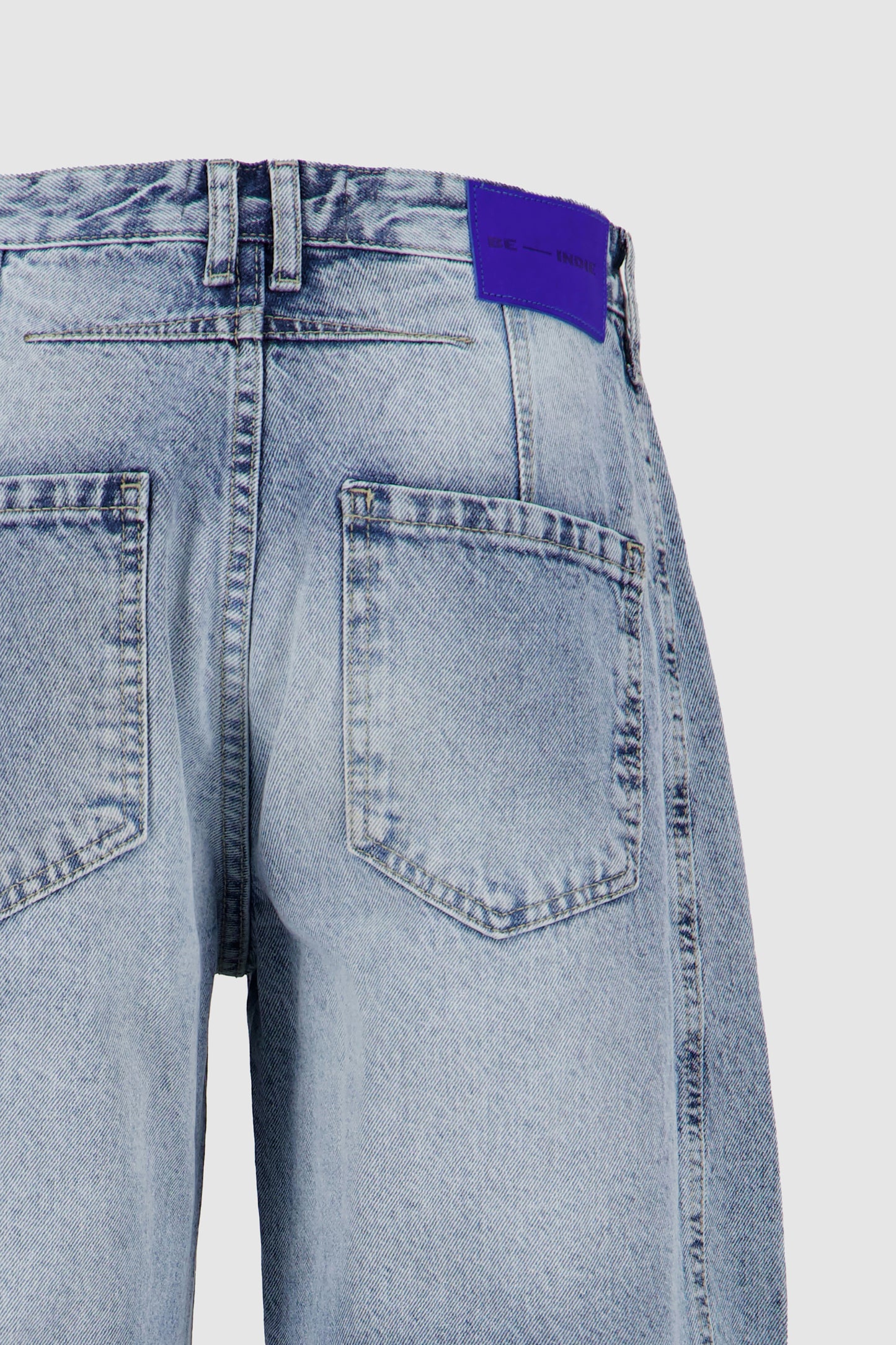 Barrel Jeans -Sky Blue