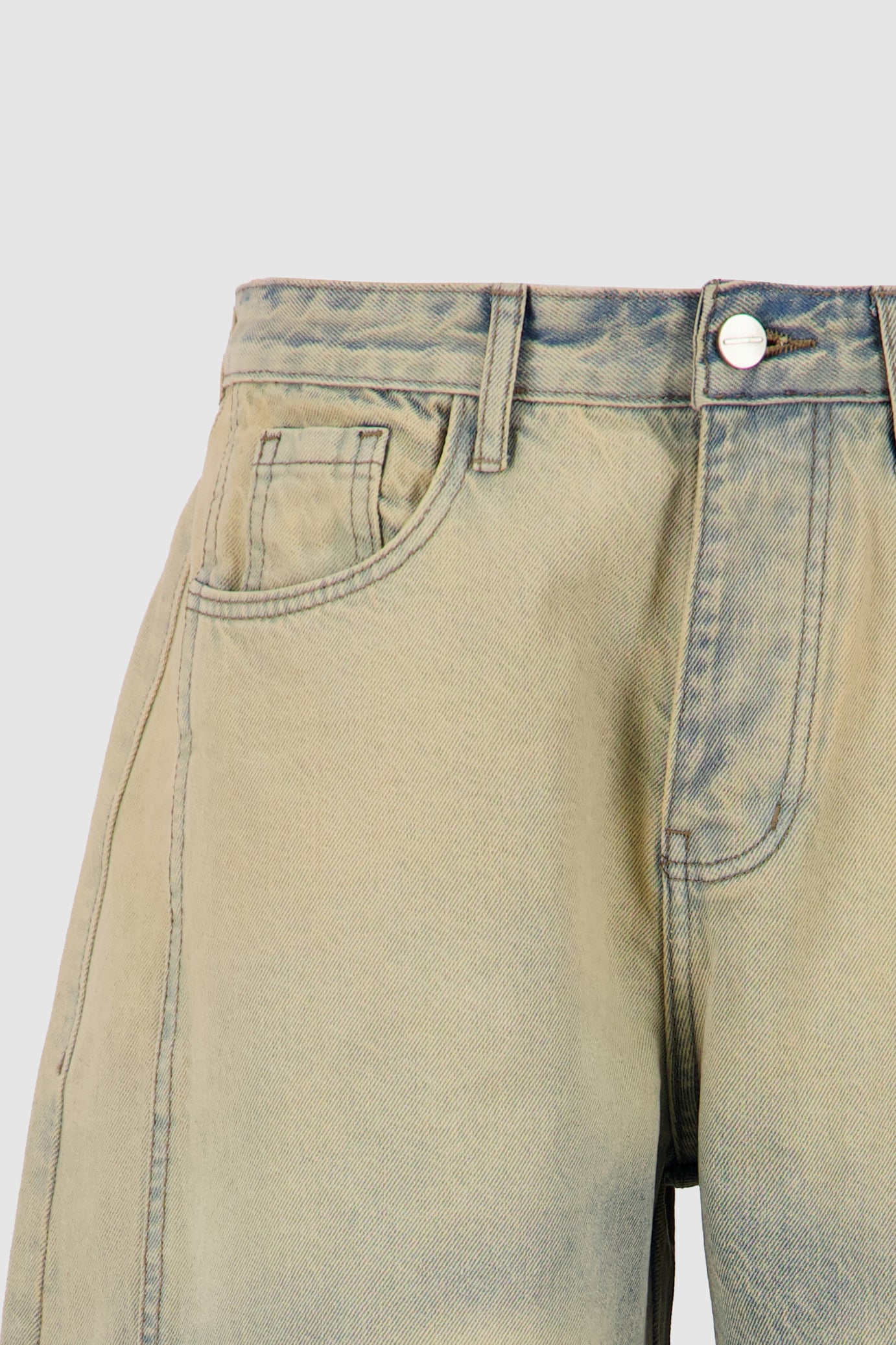 Barrel Jeans - Faded Dirty Blue Wash