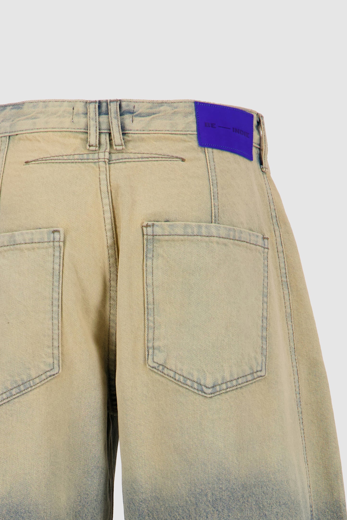 Barrel Jeans - Faded Dirty Blue Wash