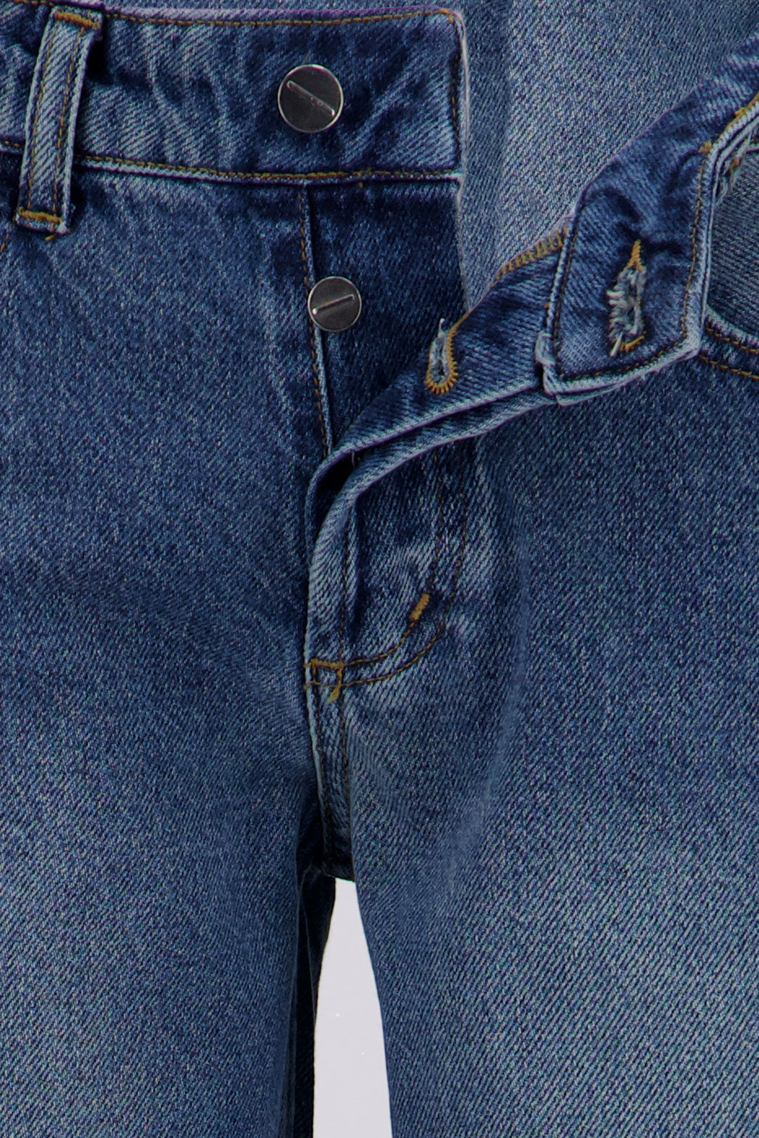 Straight Leg - Dirty Medium Blue