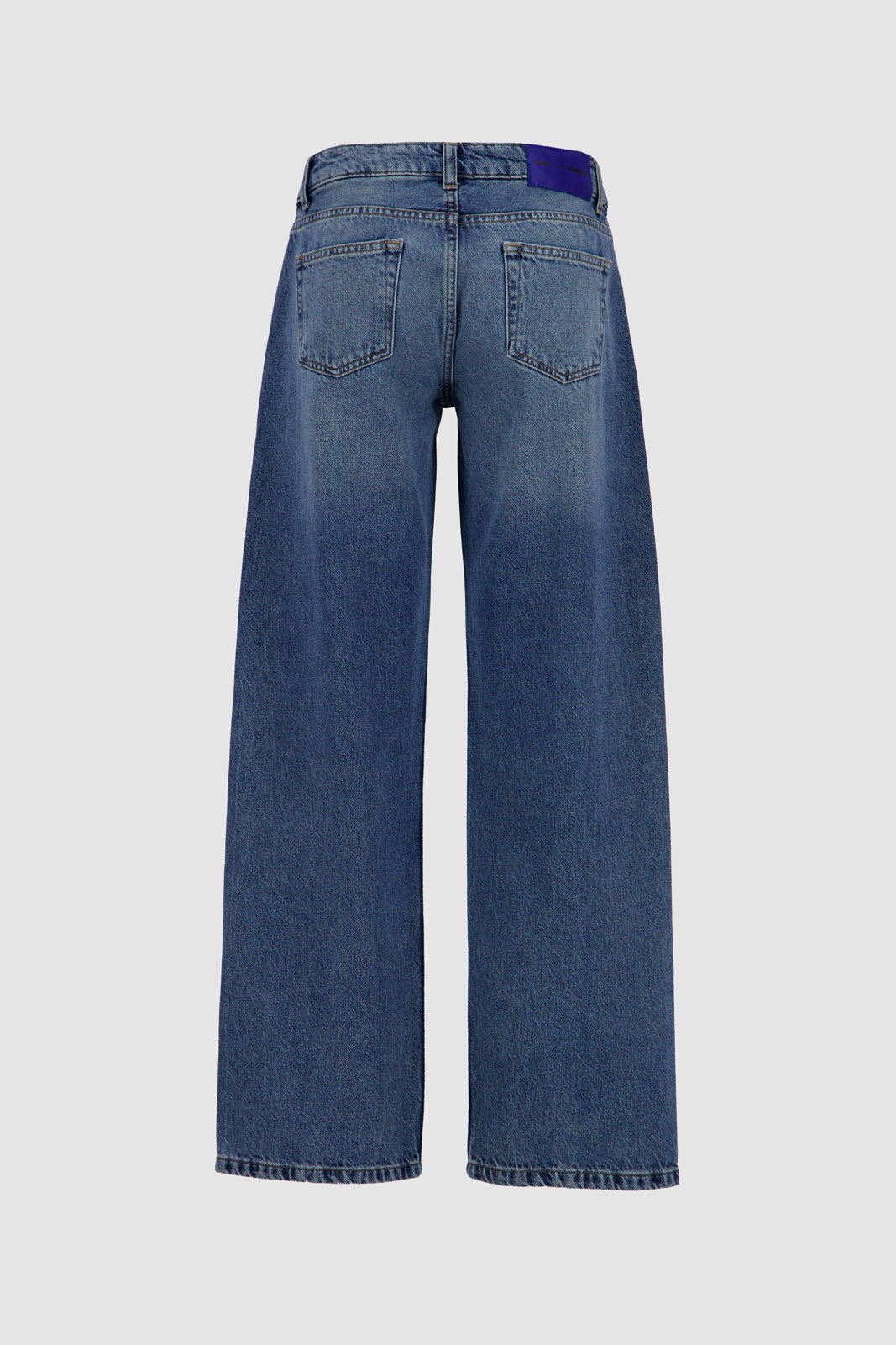 Straight Leg - Dirty Medium Blue