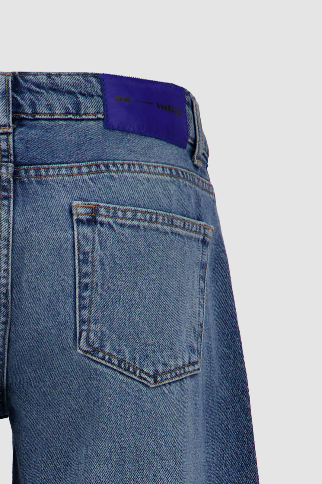 Straight Leg - Dirty Medium Blue