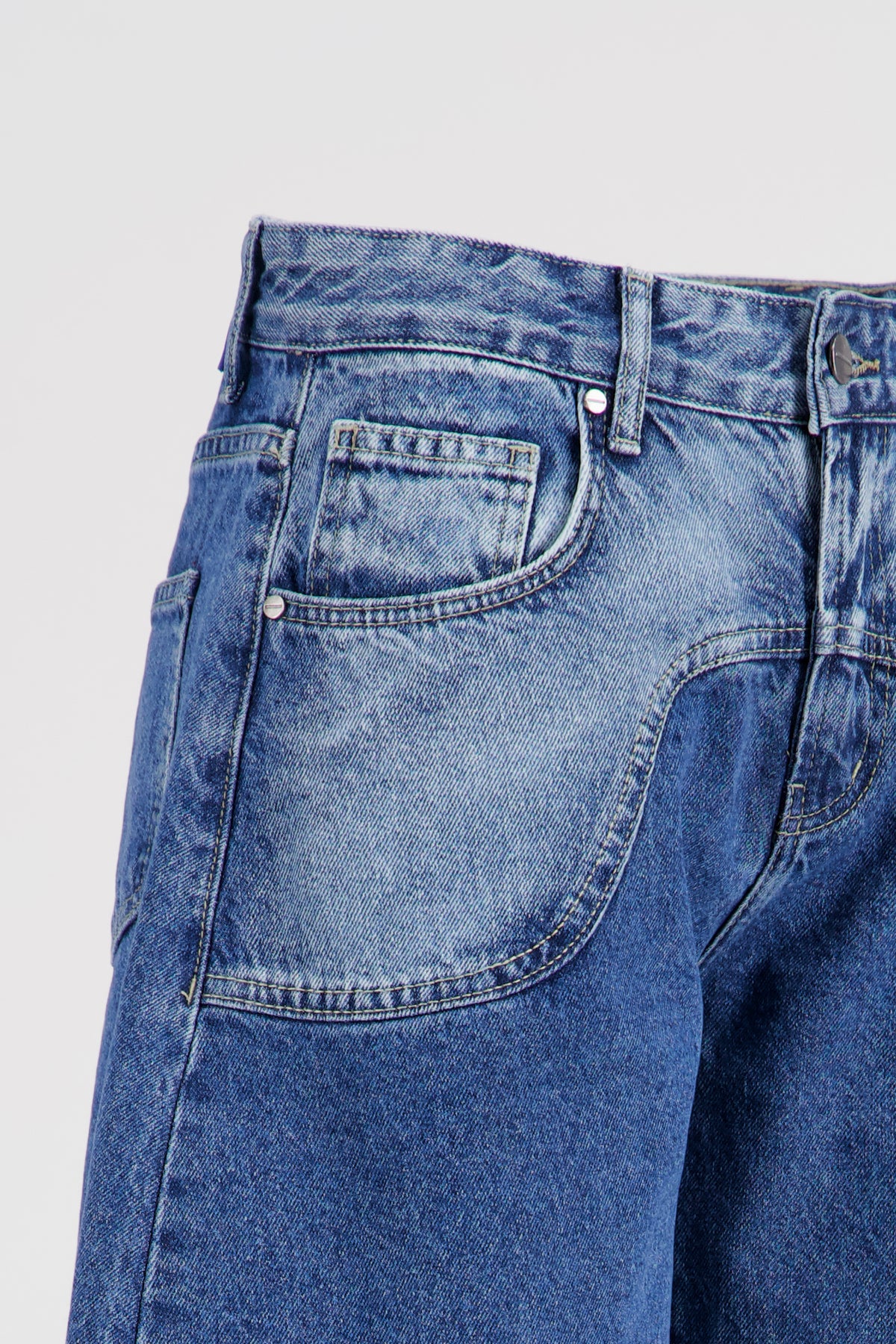 Western Extra Wide Jeans