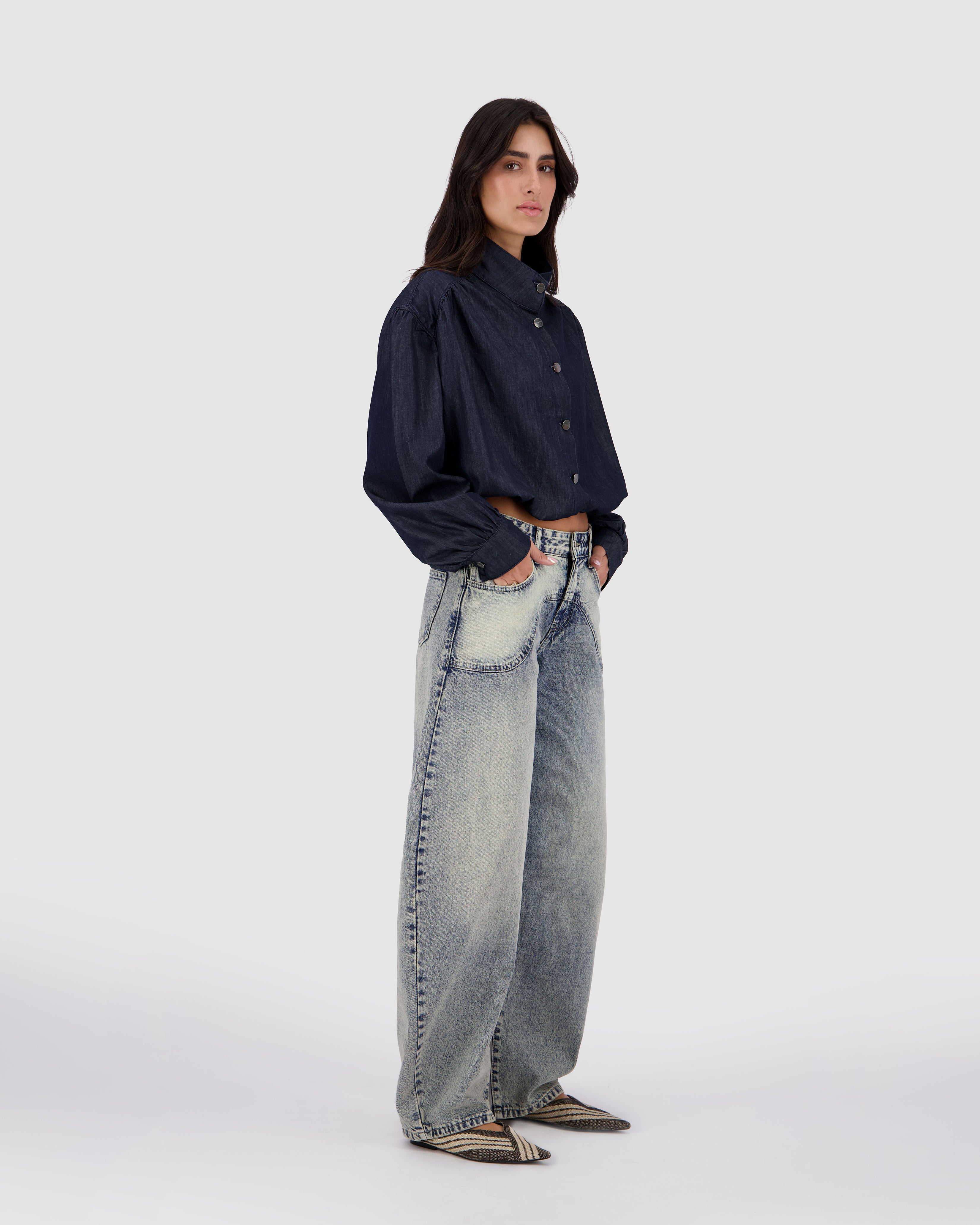 Mock Neck Jacket