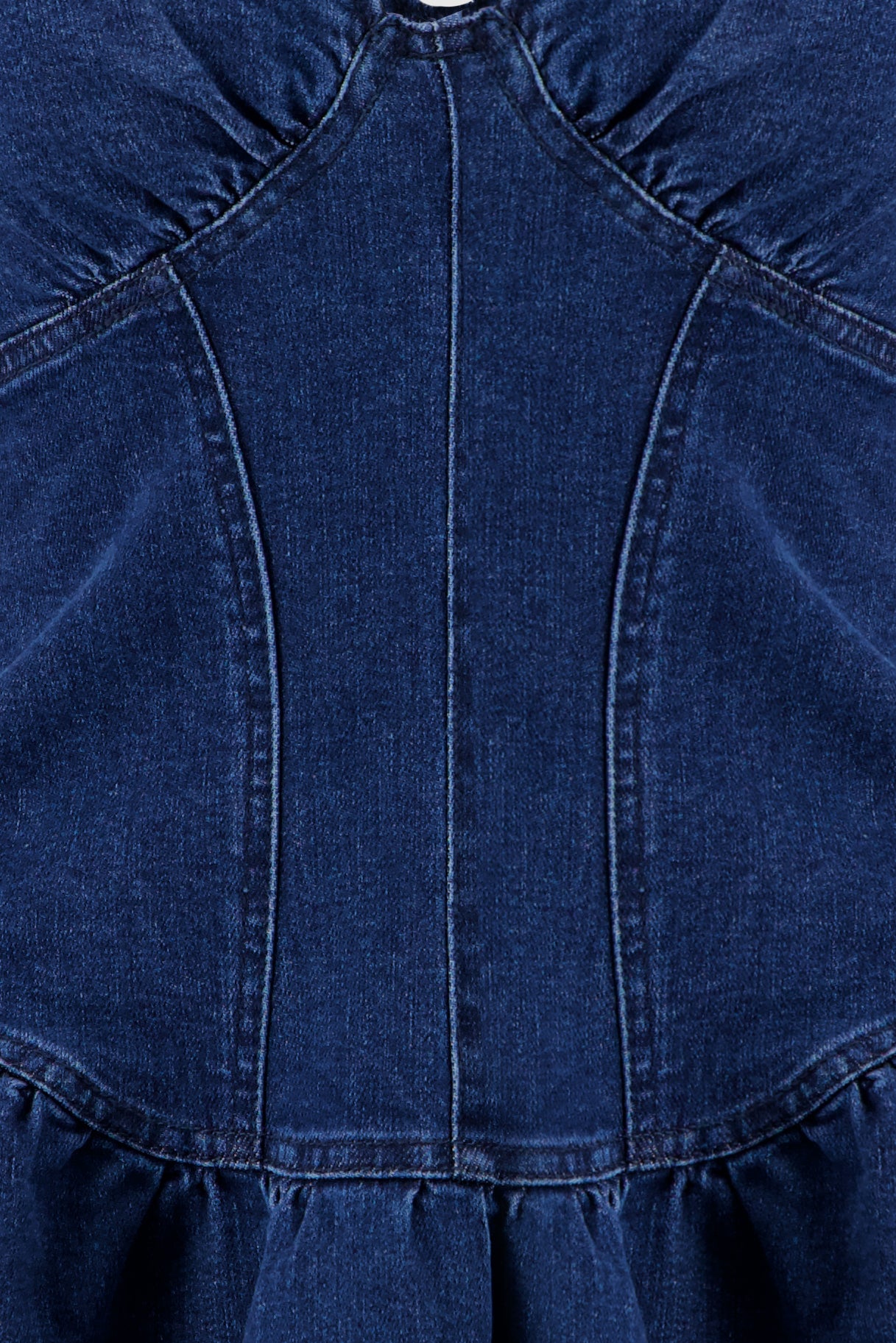 Sleevless Mini Dress -Indie Blue