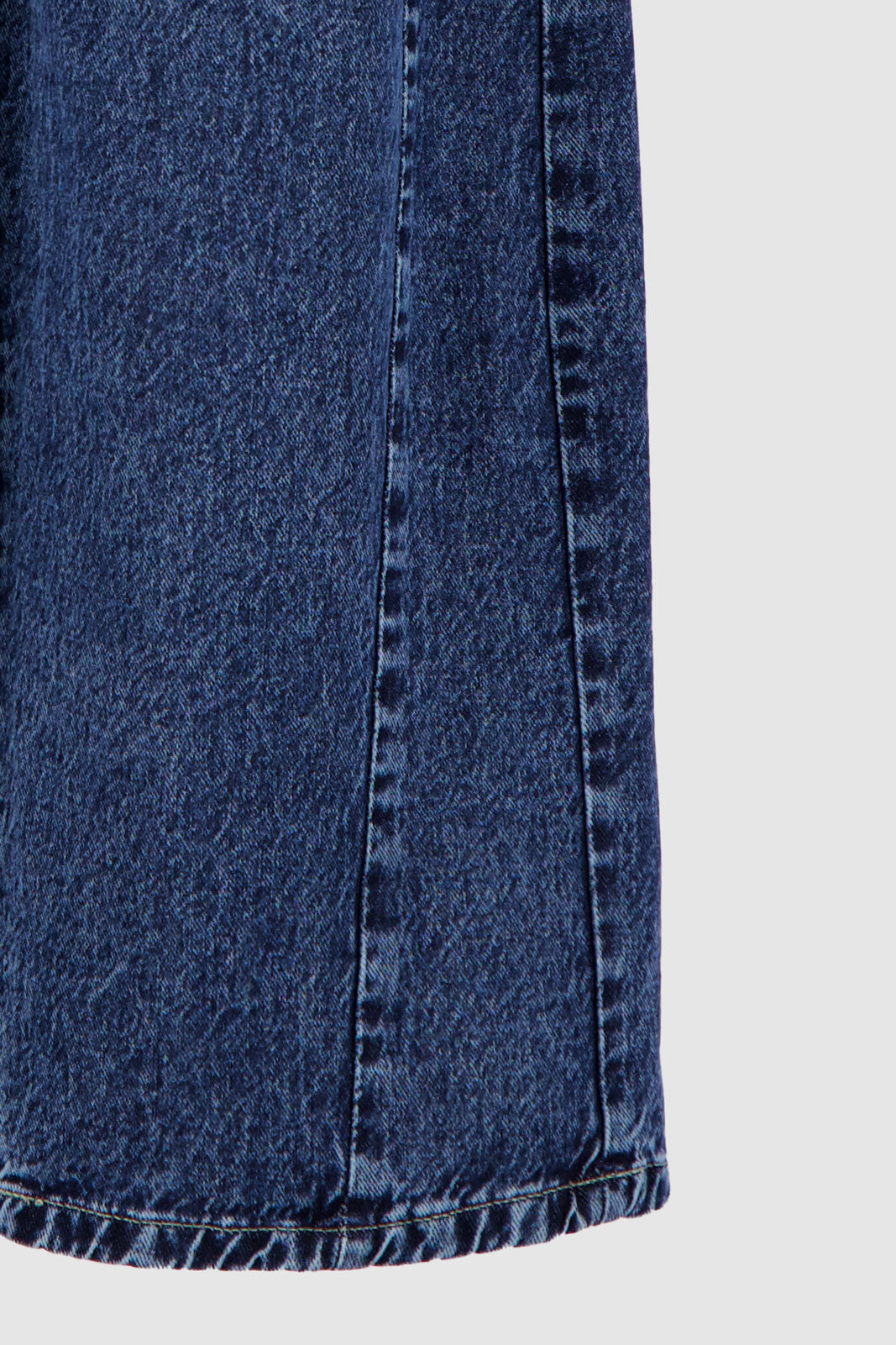 Wide Leg Jeans -Medium Blue Wash