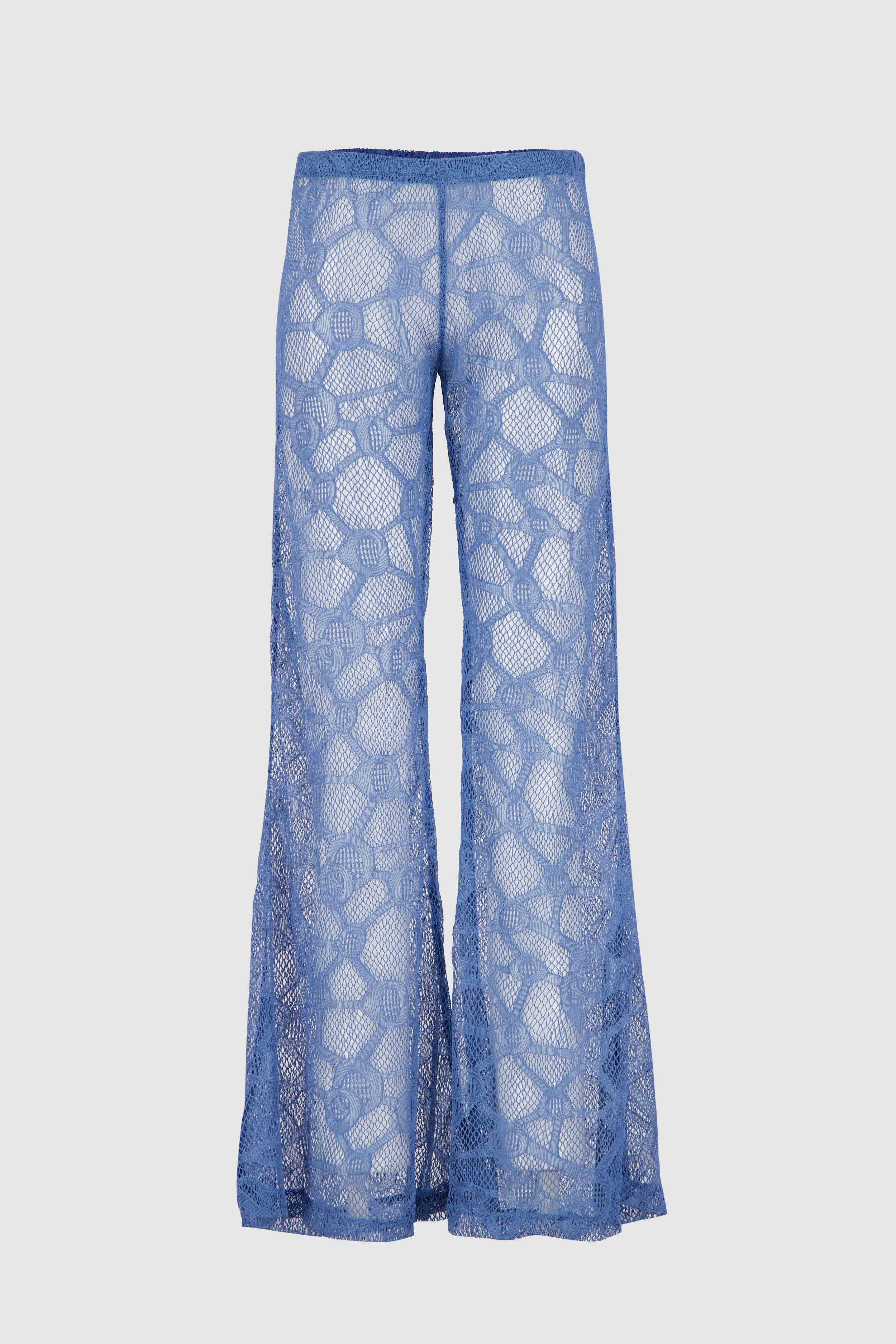 Resort Lace Pants -Blue
