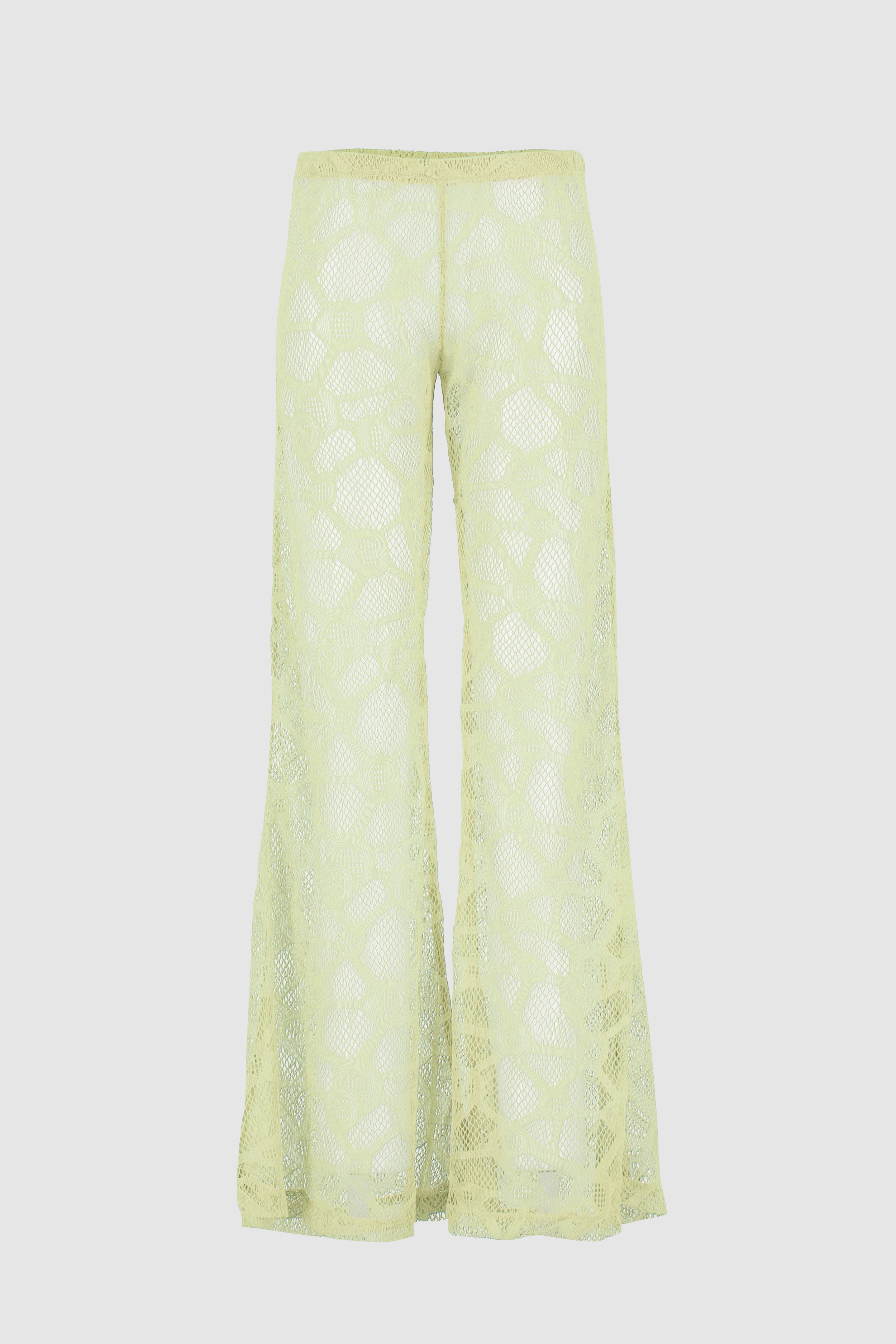 Resort Lace Pants -Yellow