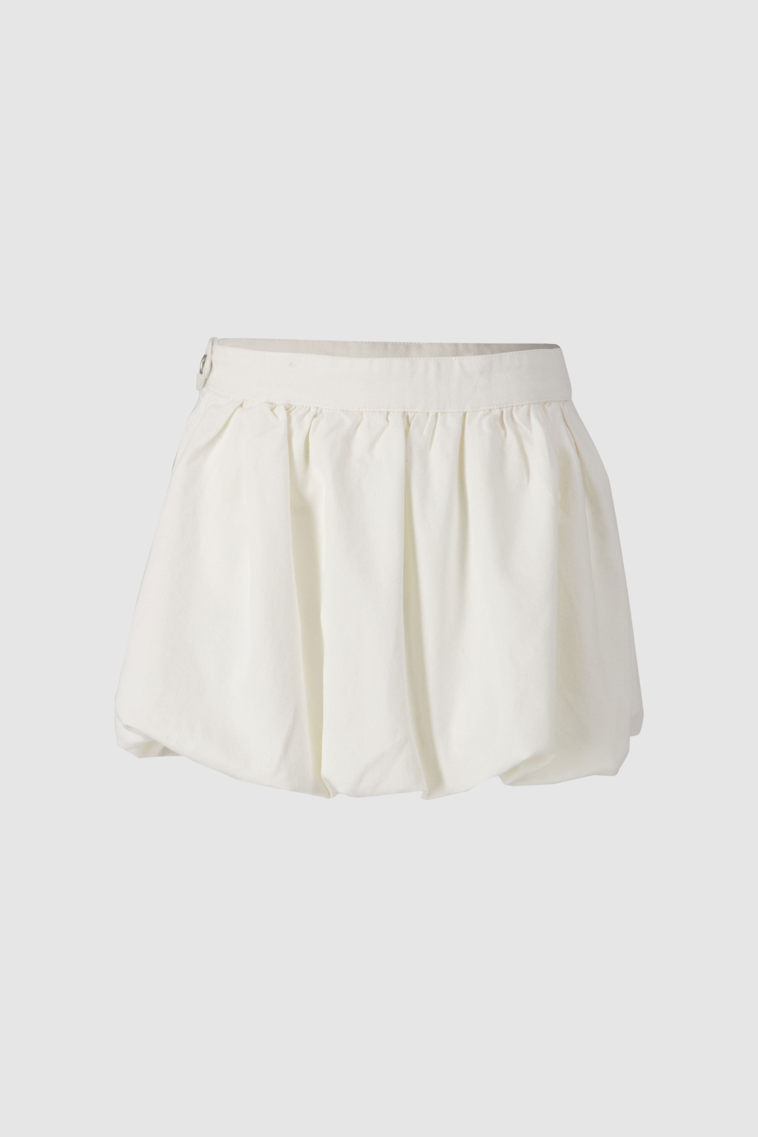 Balloon Skirt -White