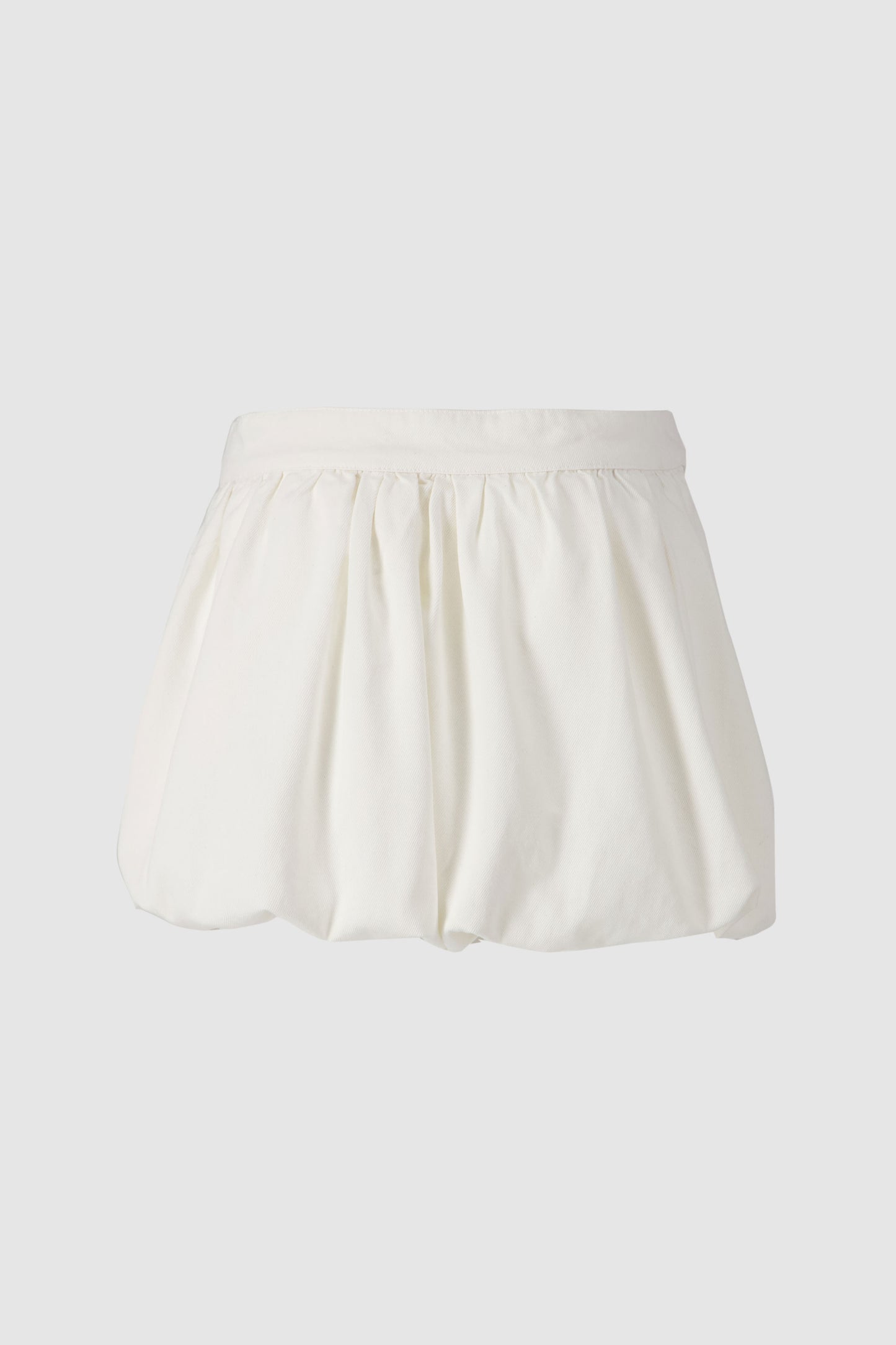 Balloon Skirt -White