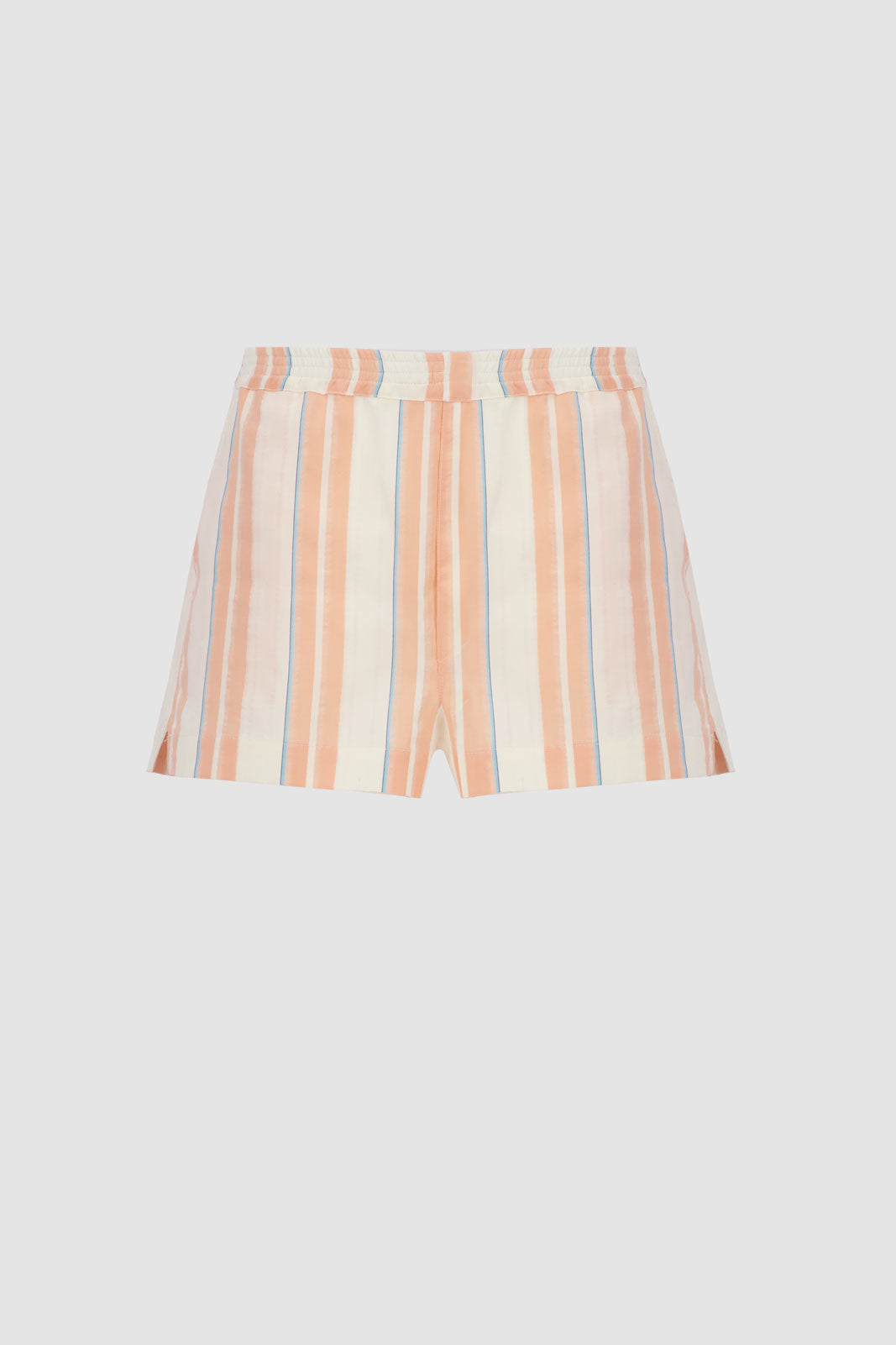 Boxer Short -Peach Pinstripe