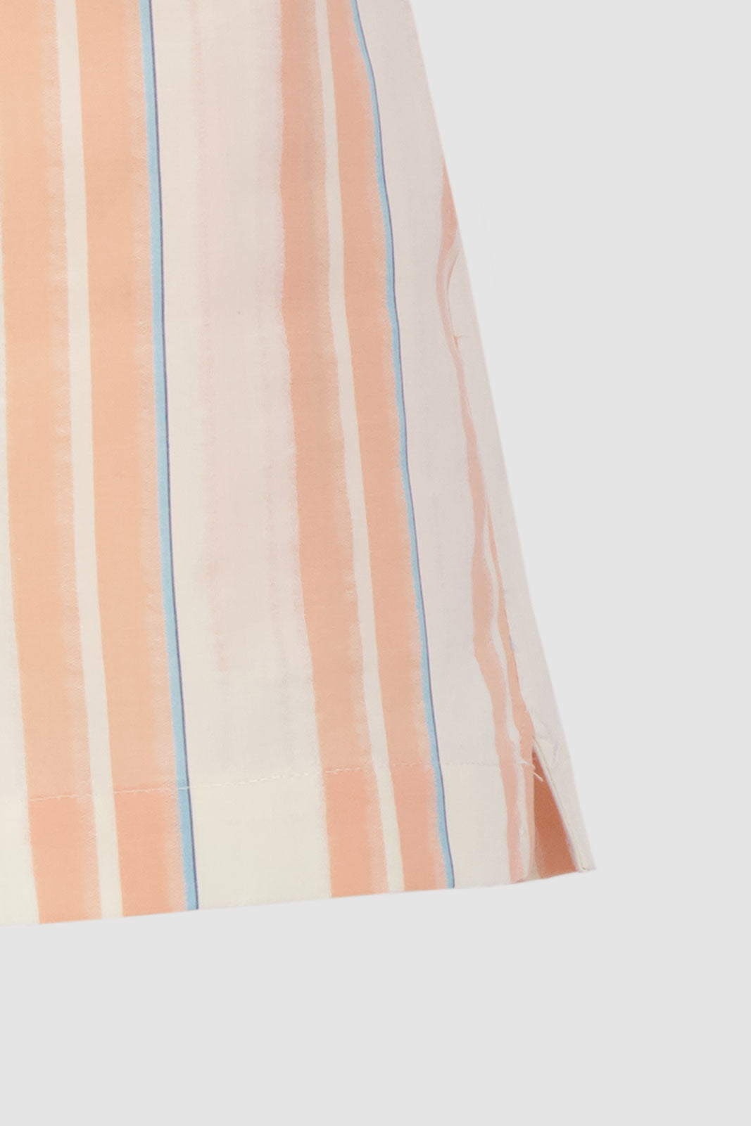 Boxer Short -Peach Pinstripe