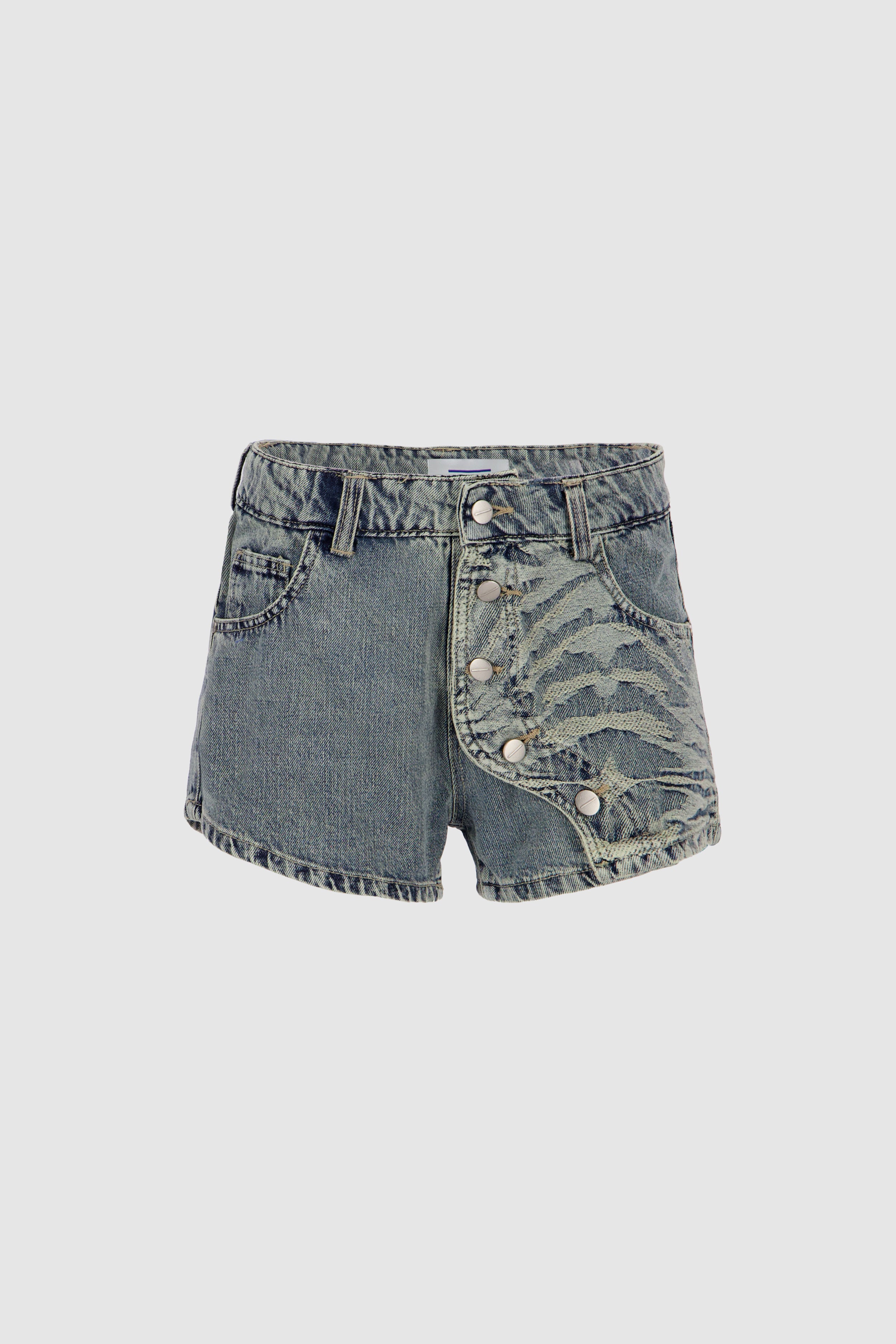 Be Hot Jacquard Shorts -Medium Stone & Jacquard
