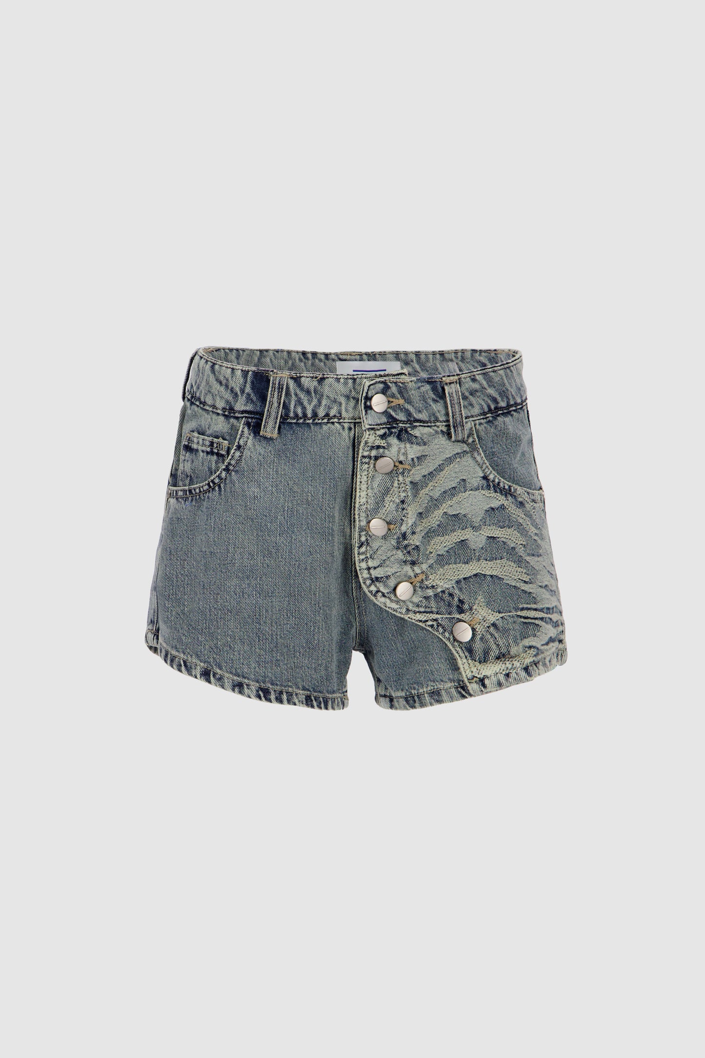 Be Hot Jacquard Shorts -Medium Stone & Jacquard