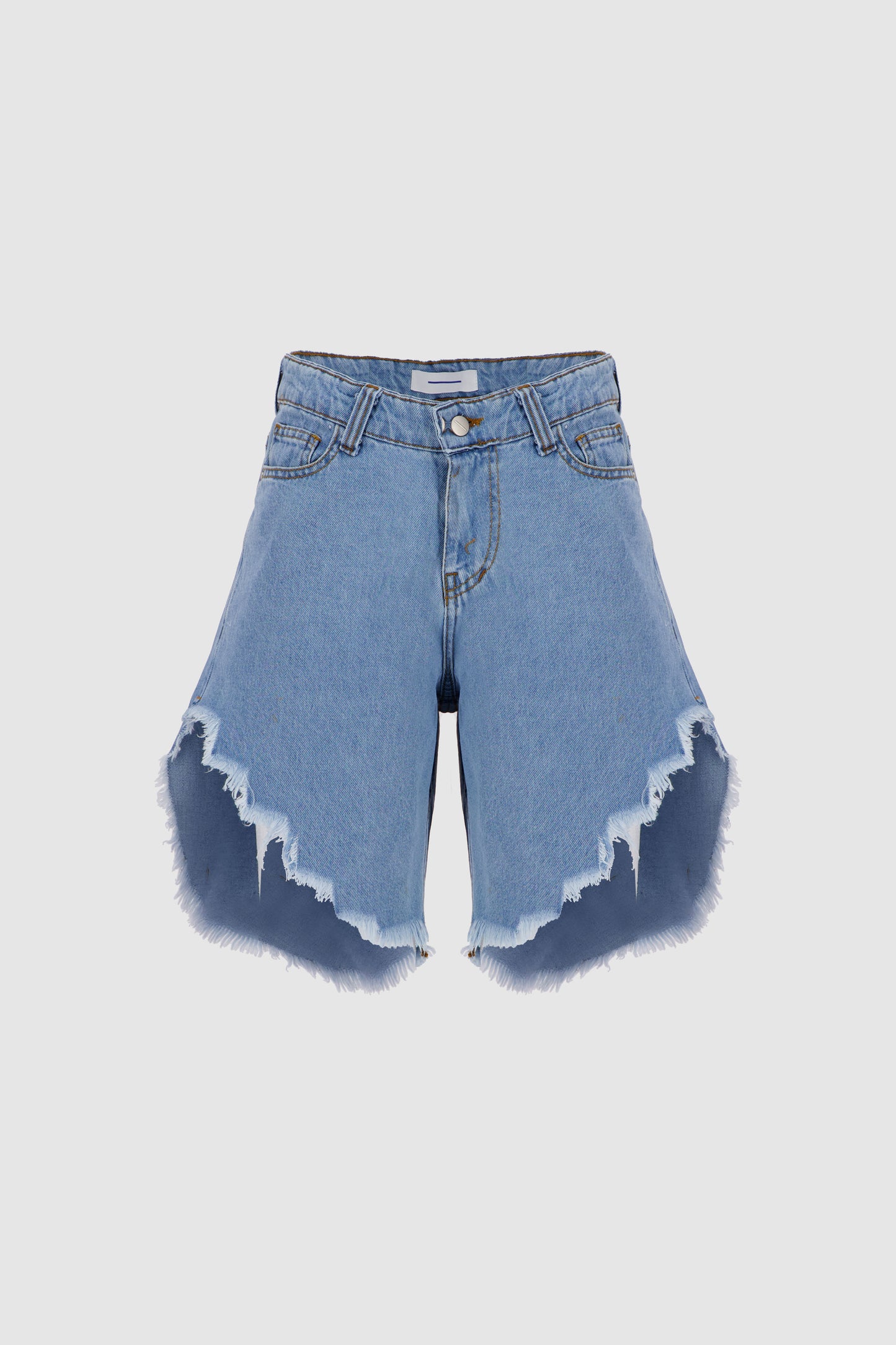 Fluffy Shorts -LA Blue