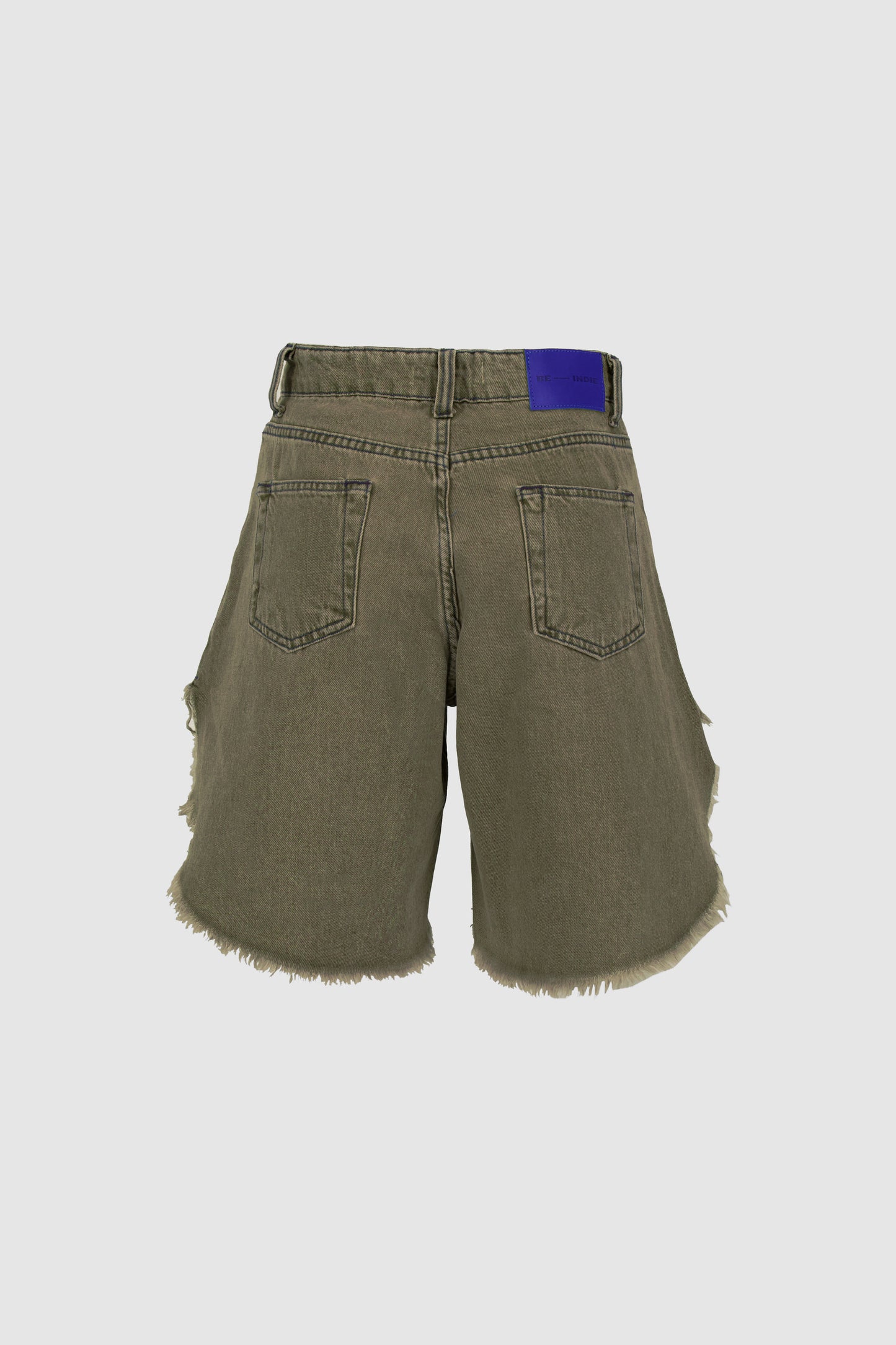Fluffy Shorts -Khaki