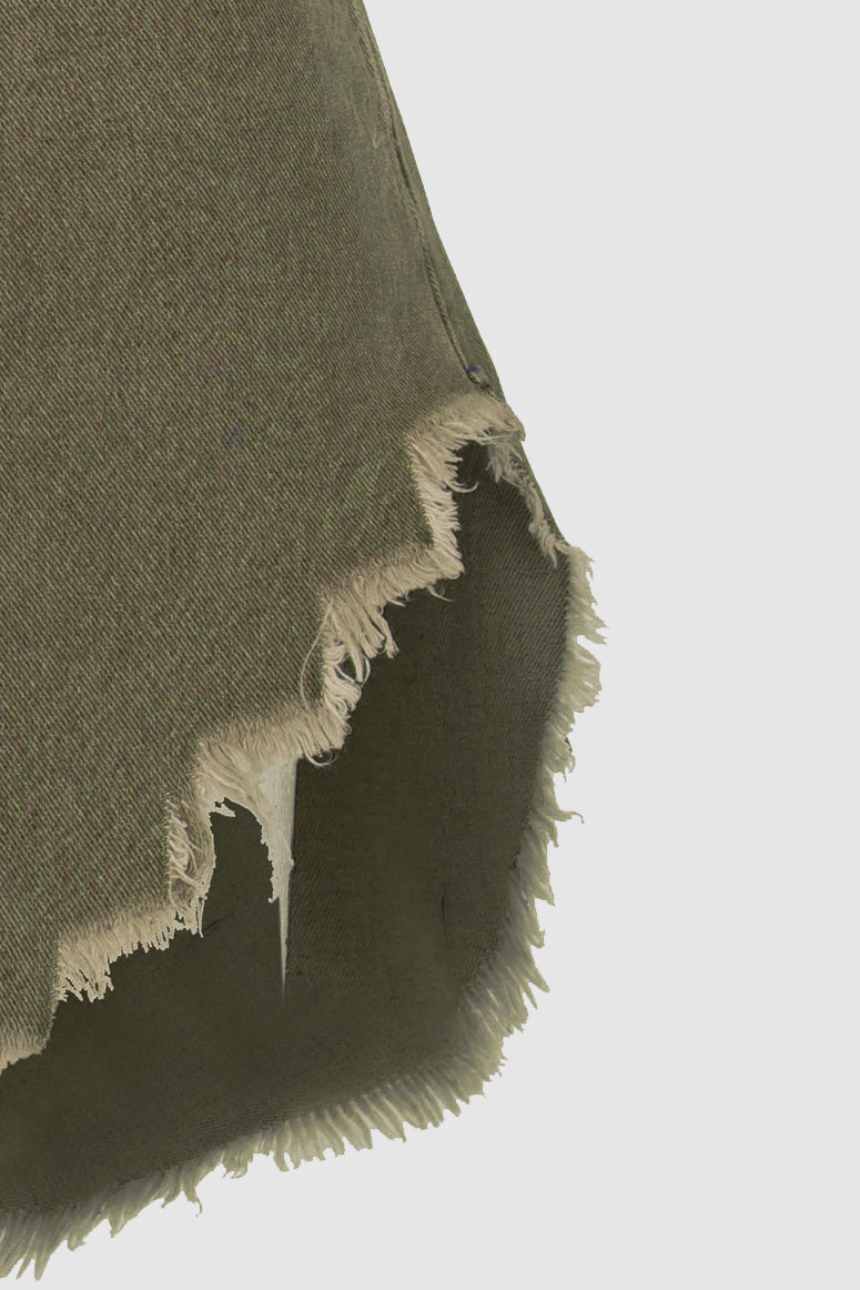 Fluffy Shorts -Khaki
