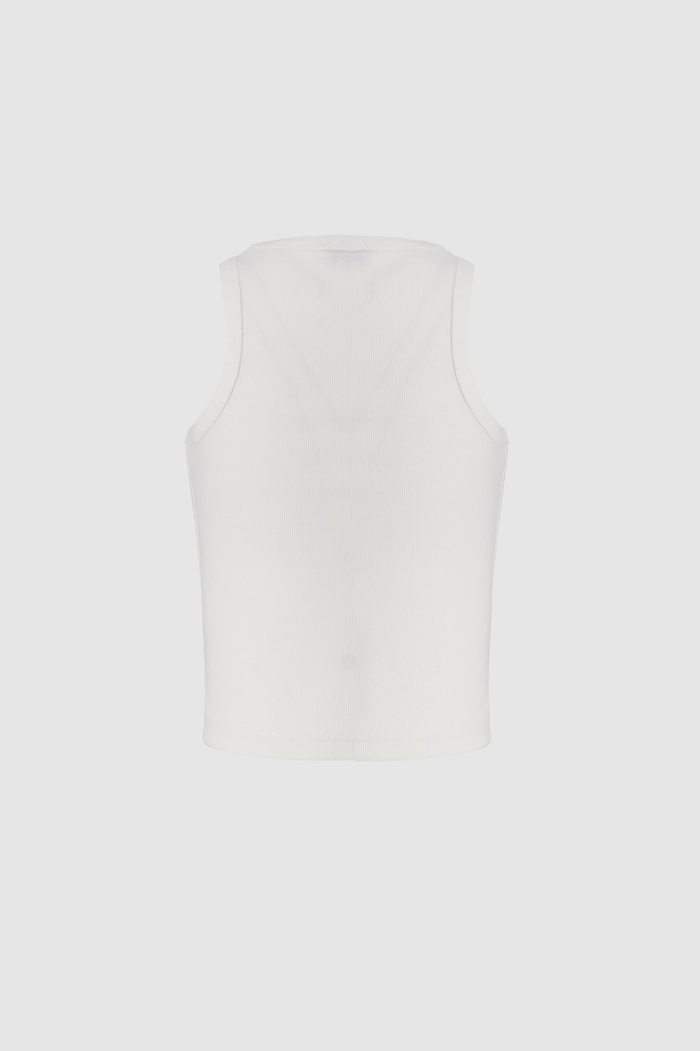 U Square Tank -White