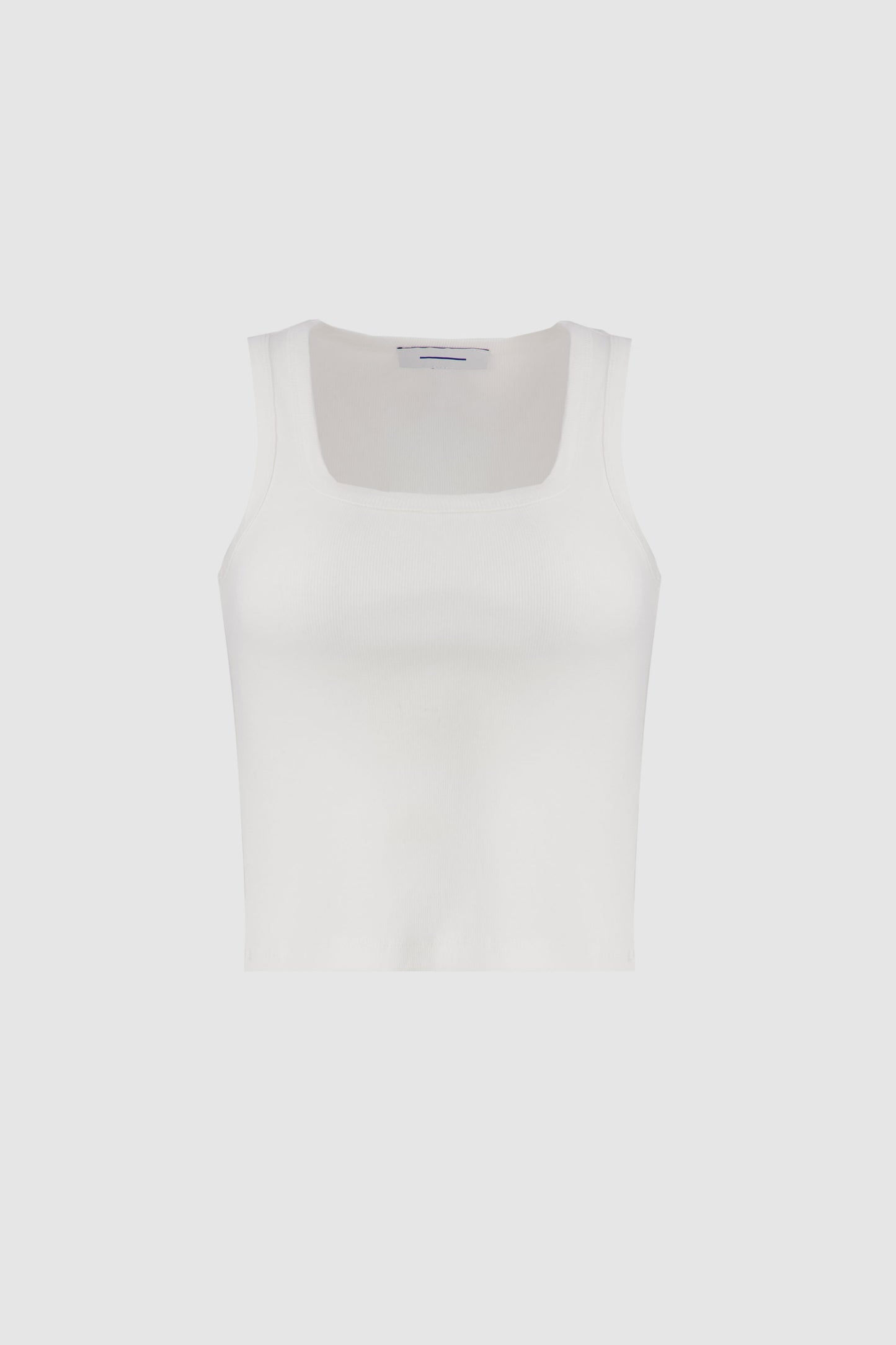 U Square Tank -White
