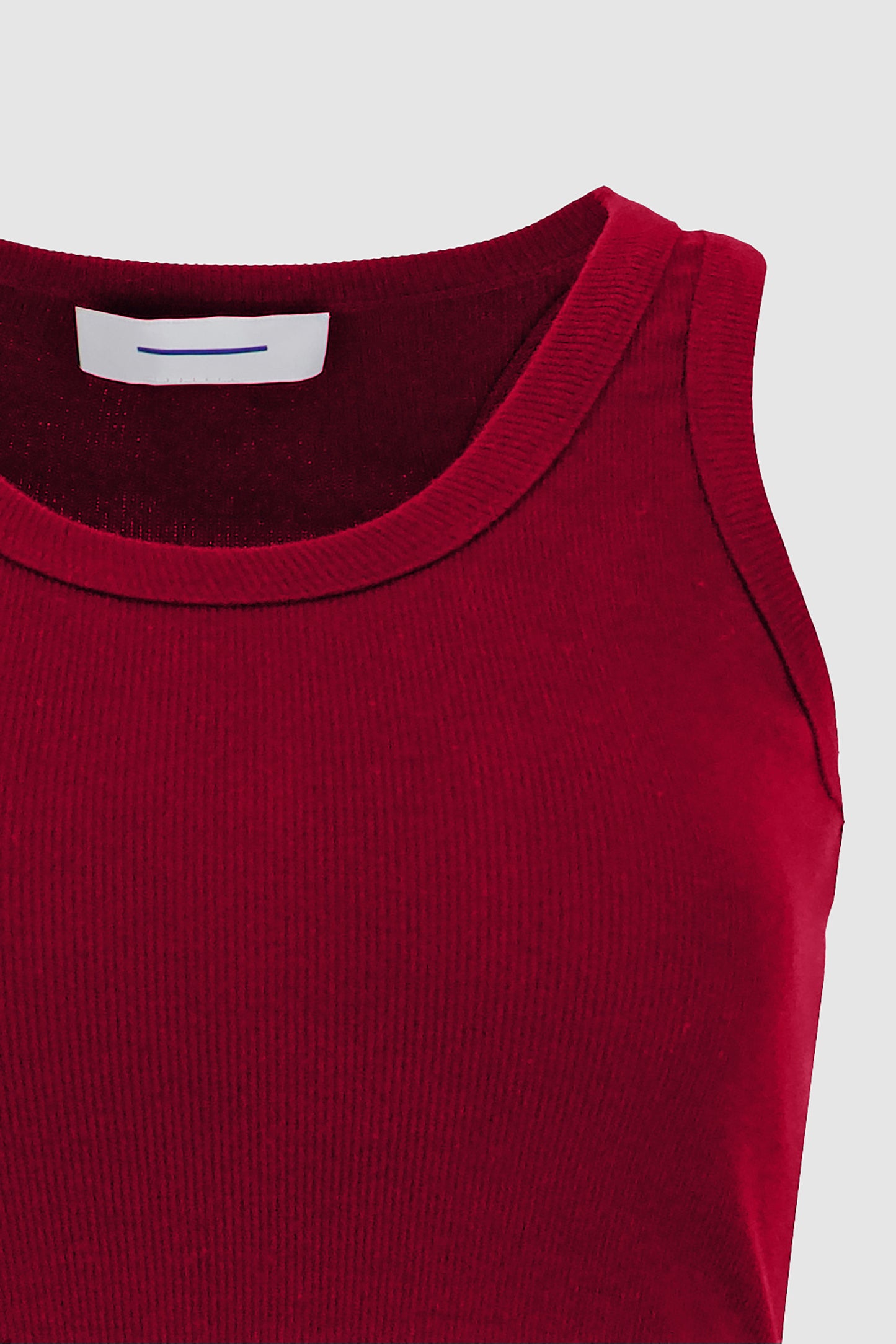 Curve Tank -Burgundy