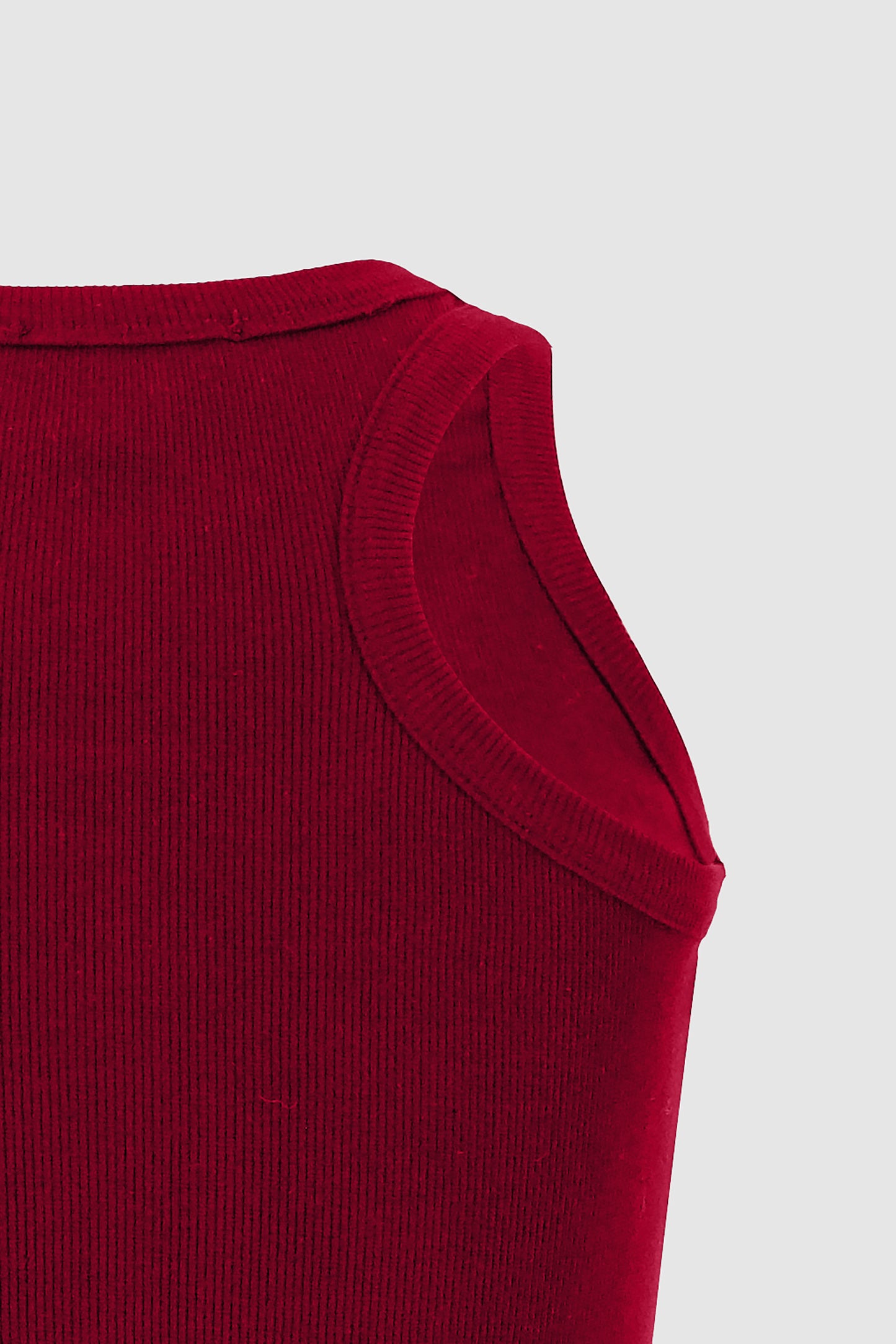 Curve Tank -Burgundy