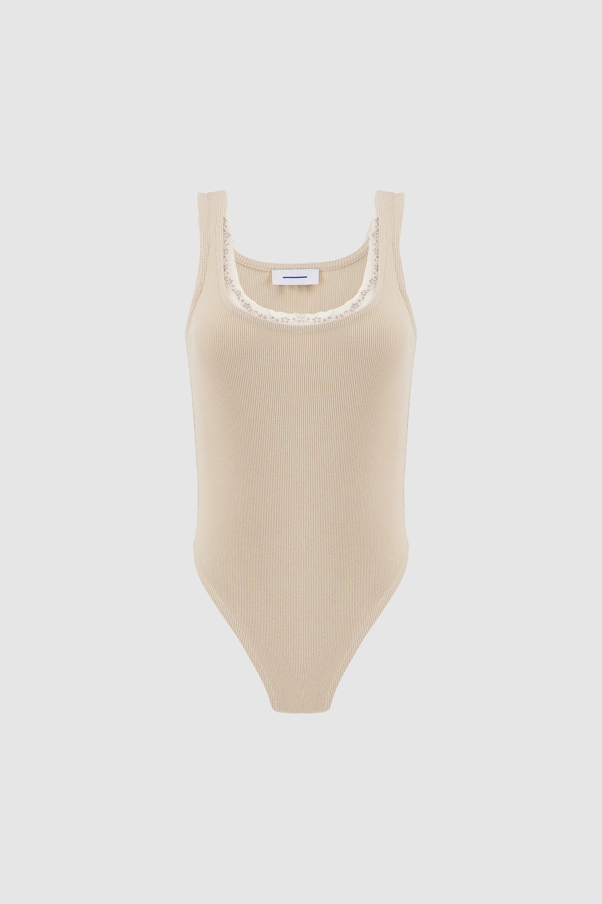Lace Bodysuit -Beige