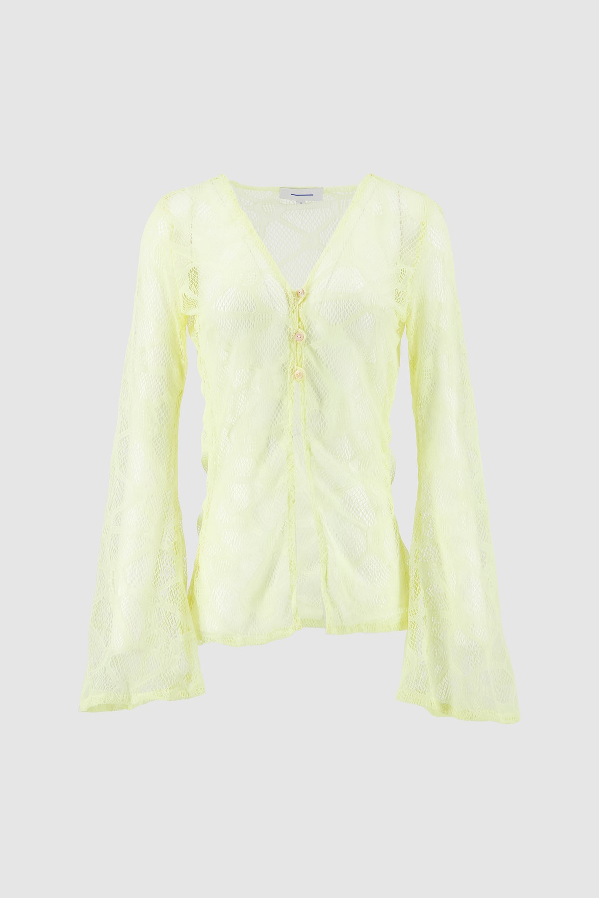 Lace Coverup -Yellow