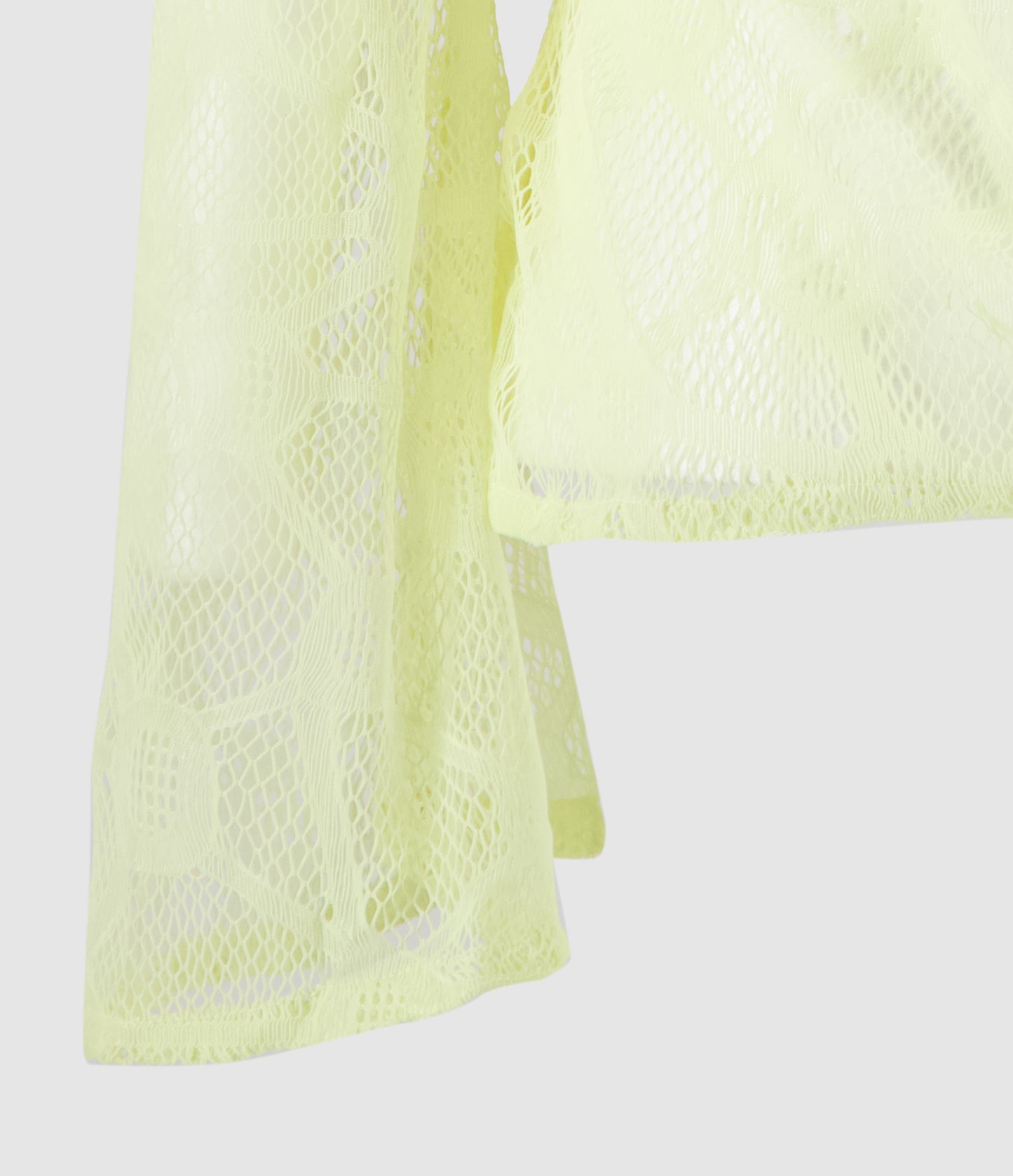 Lace Coverup -Yellow