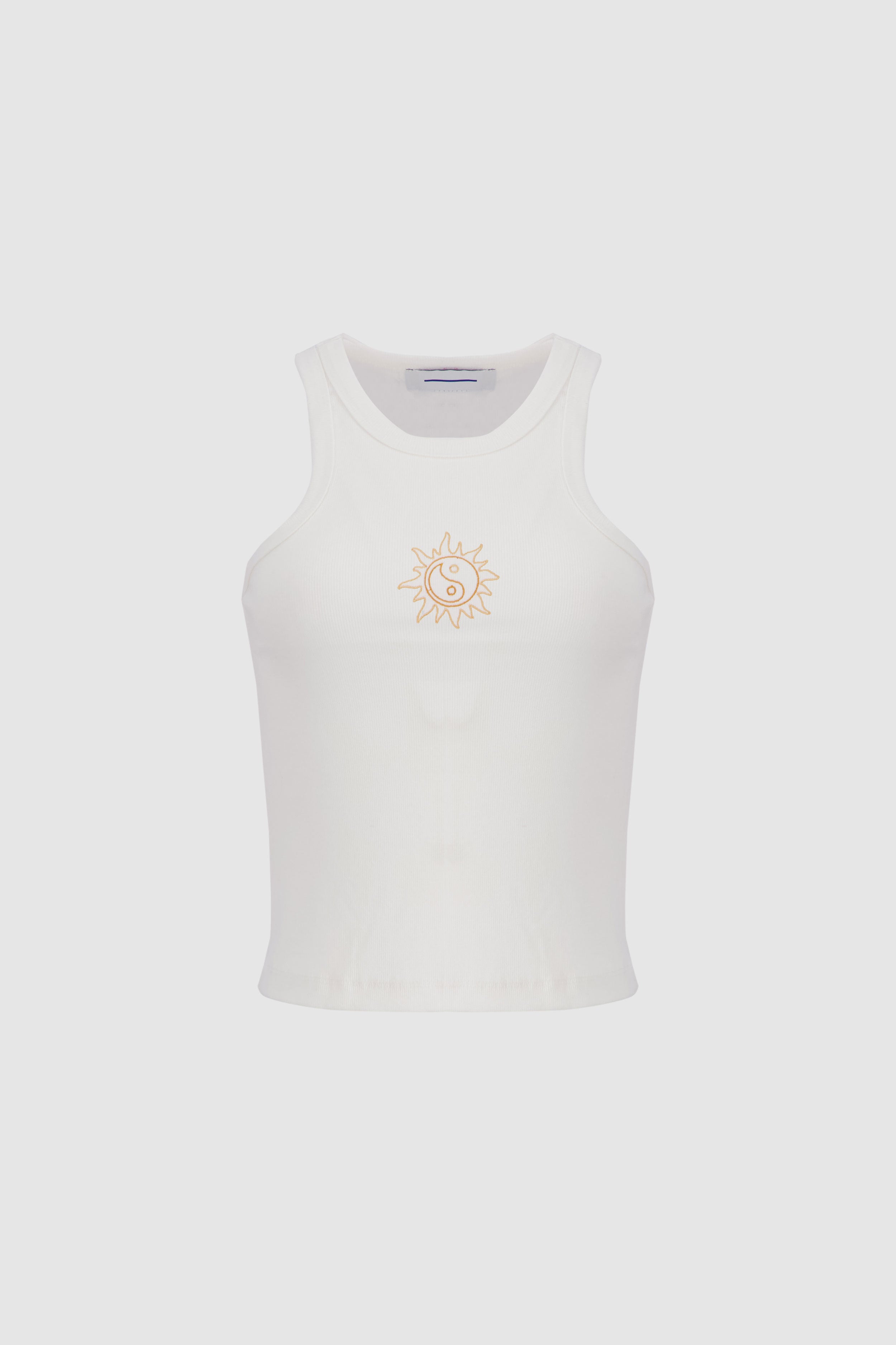 Yin & Yang Tank -White