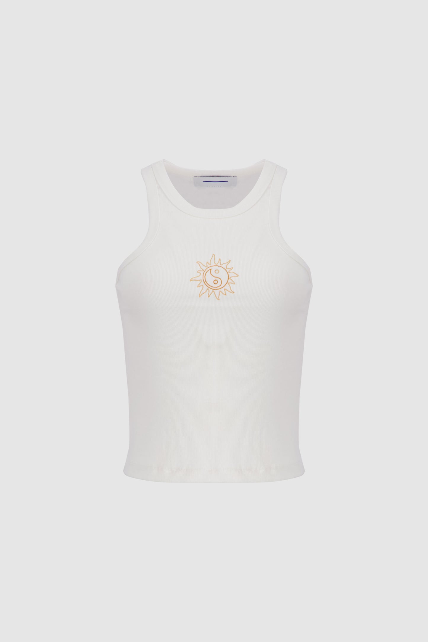 Yin & Yang Tank -White