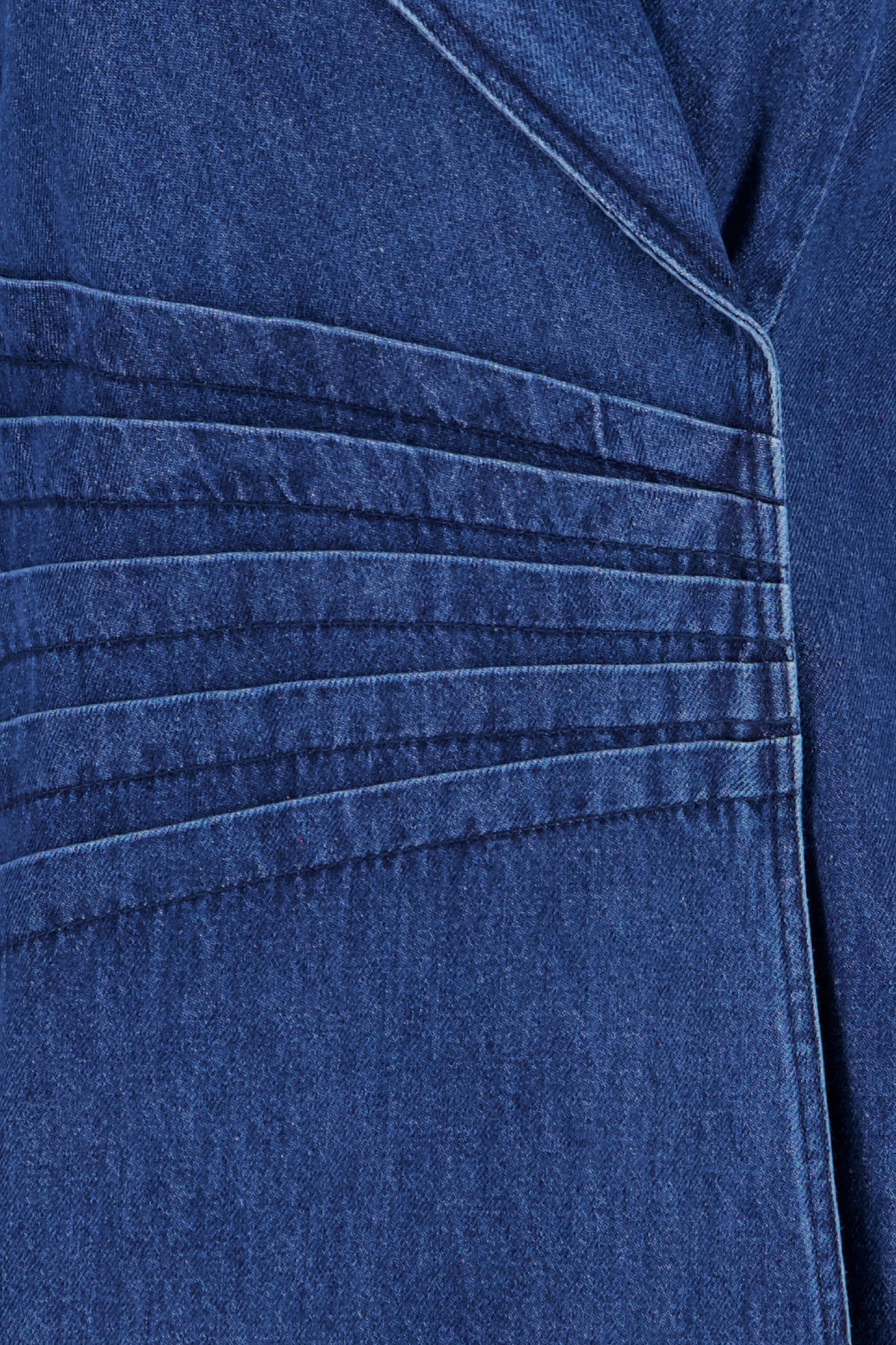 Denim Blazer Dress - Blue