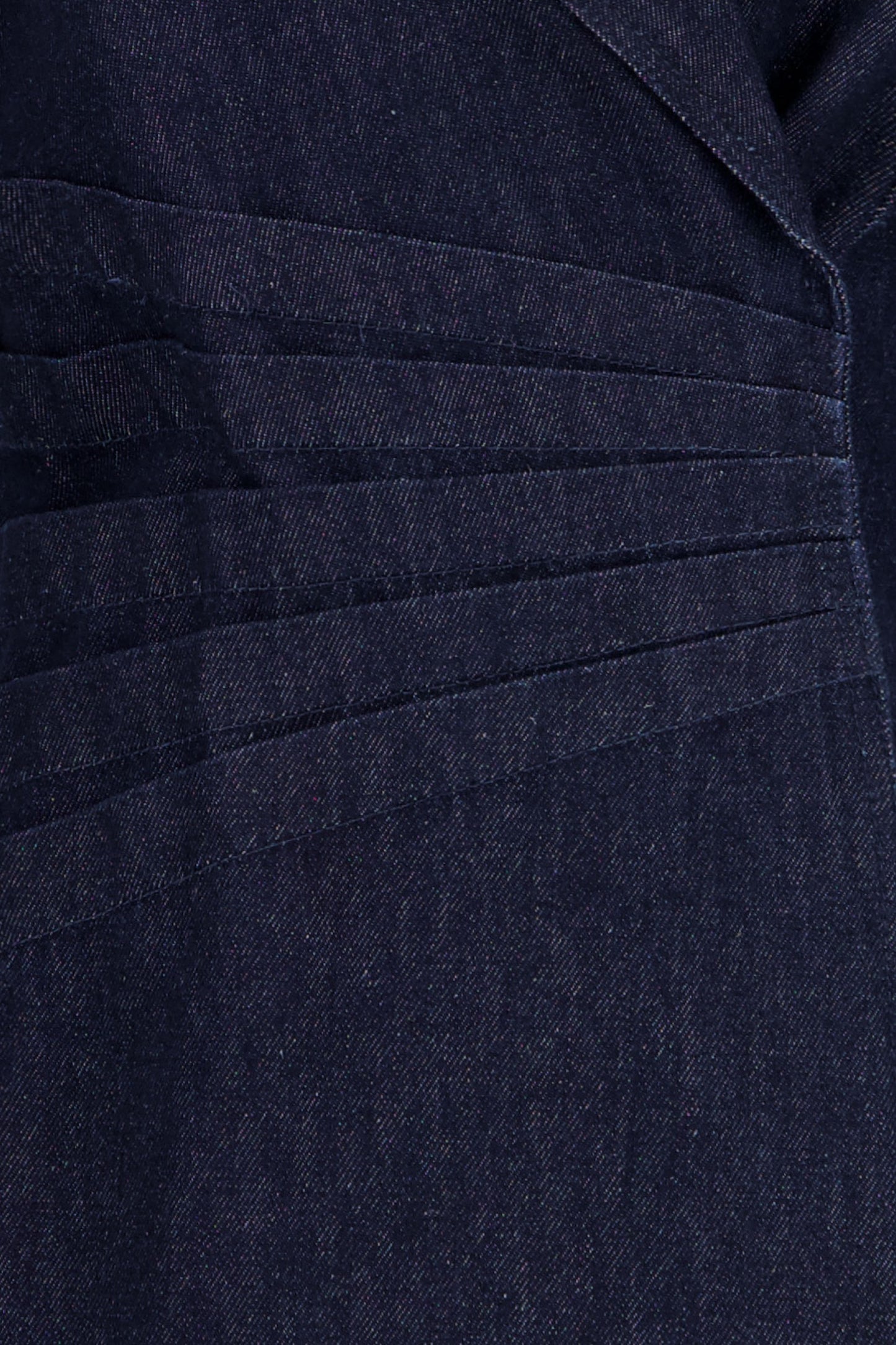 Denim Blazer Dress - Midnight Blue