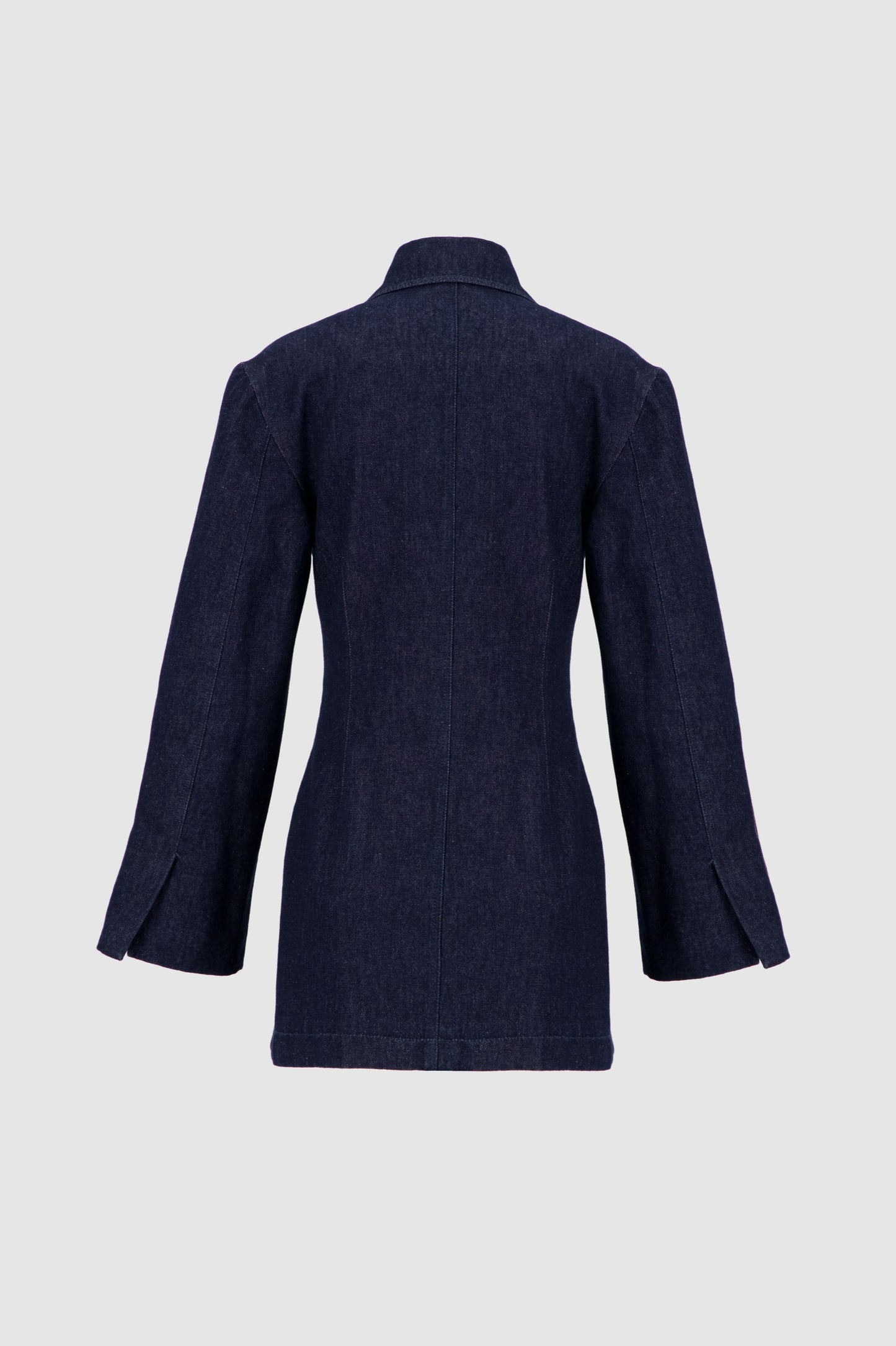 Denim Blazer Dress - Midnight Blue