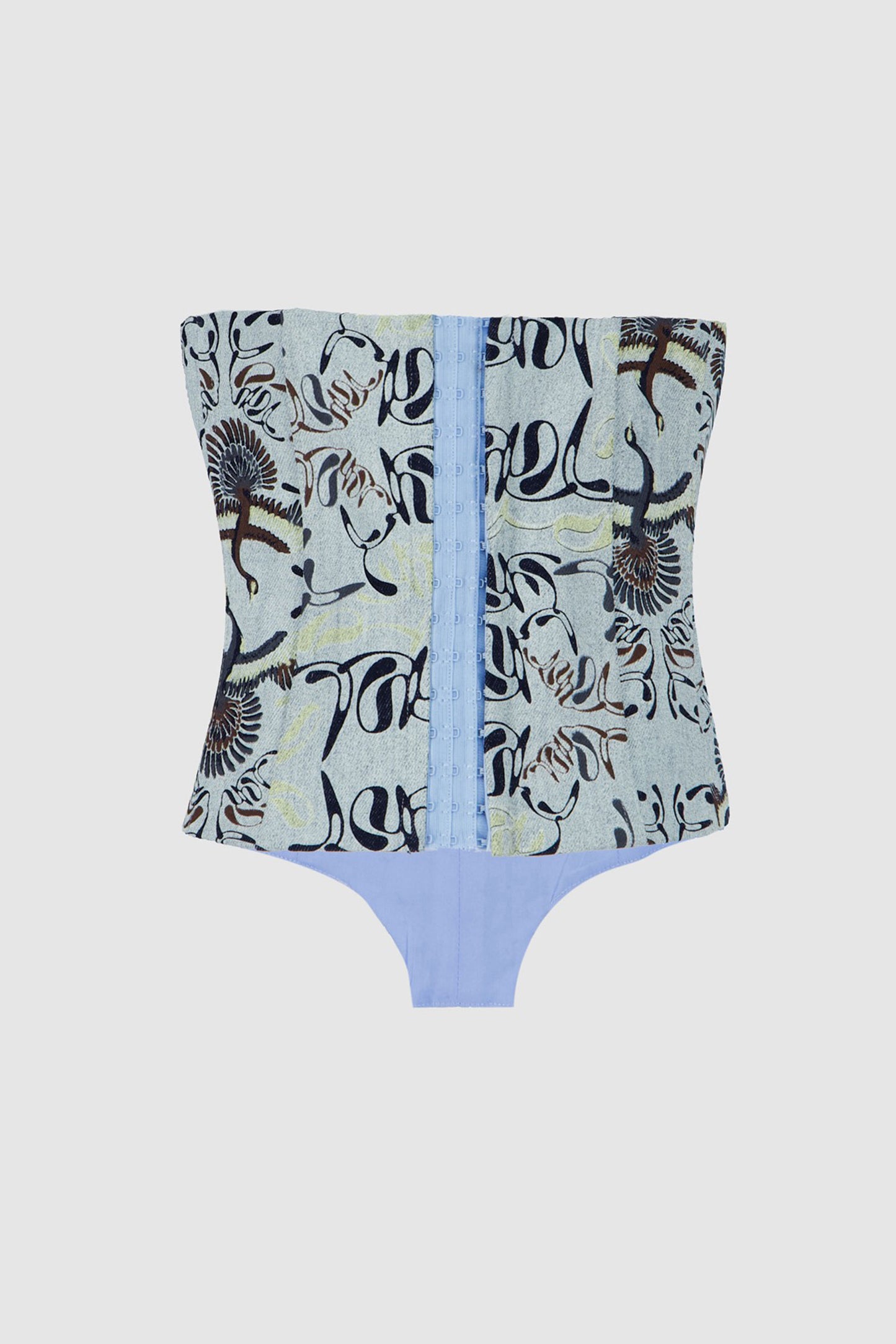 Swan Corset - Yellow