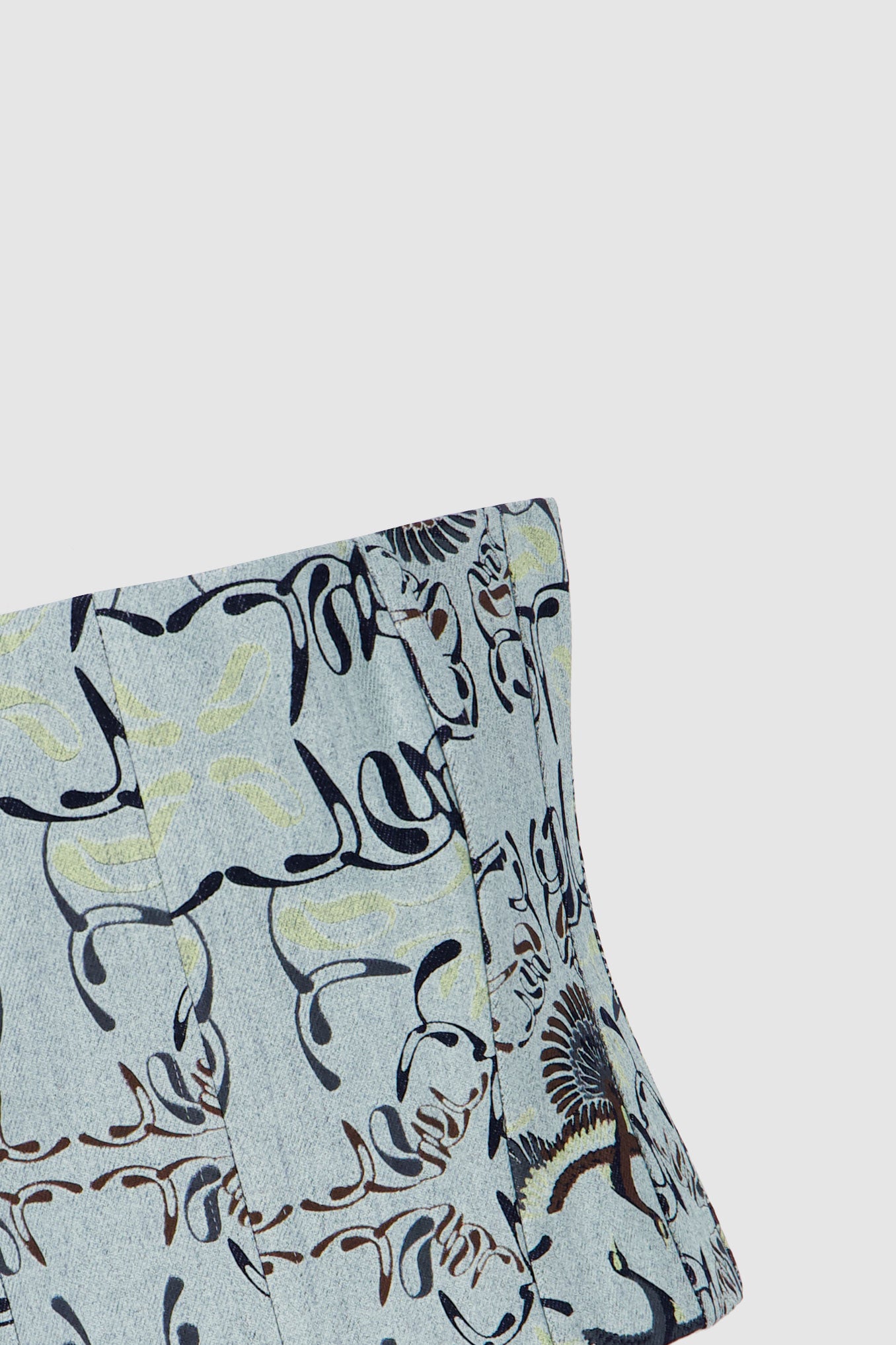 Swan Corset - Yellow