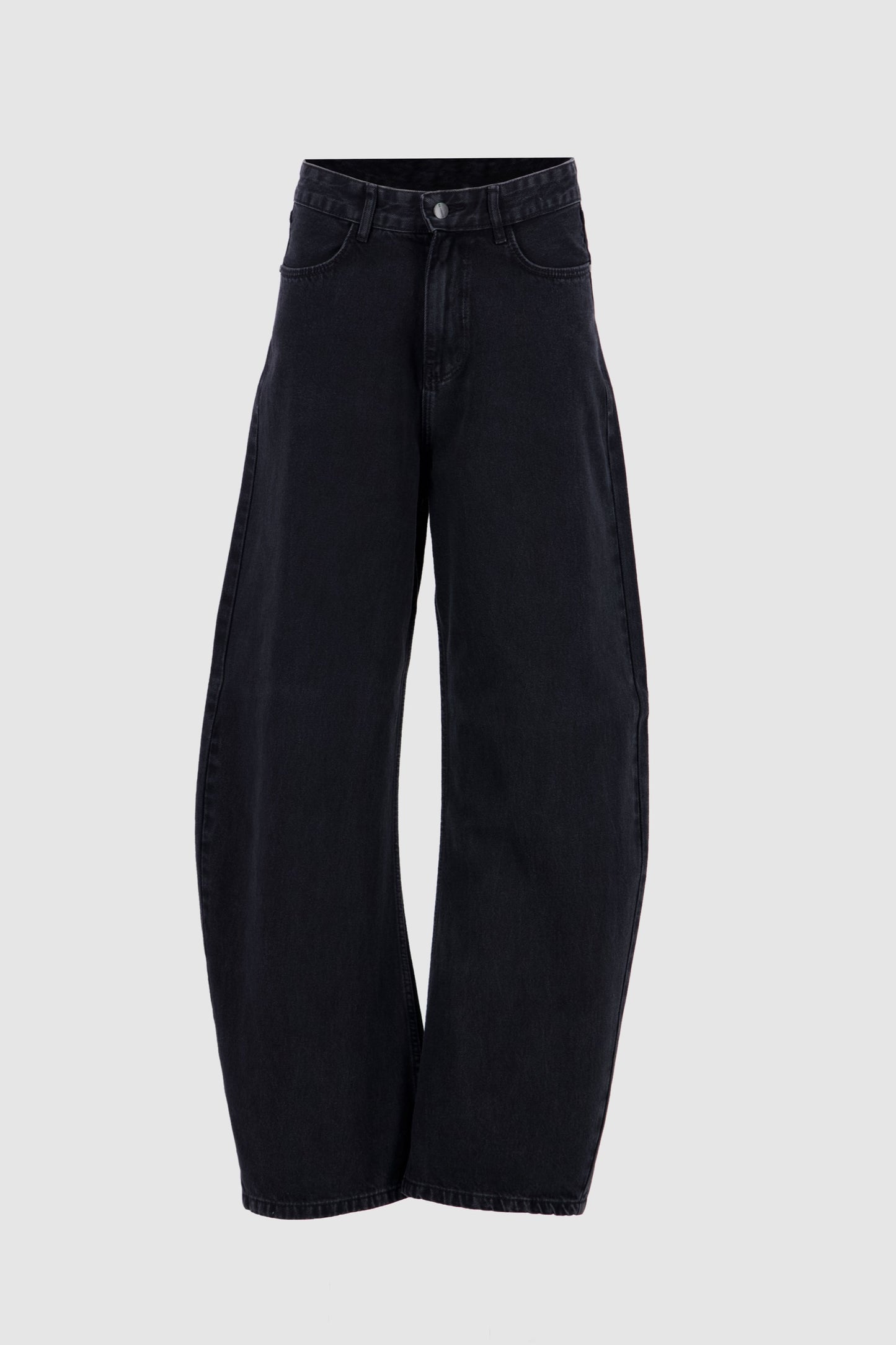 Barrel Jeans Black