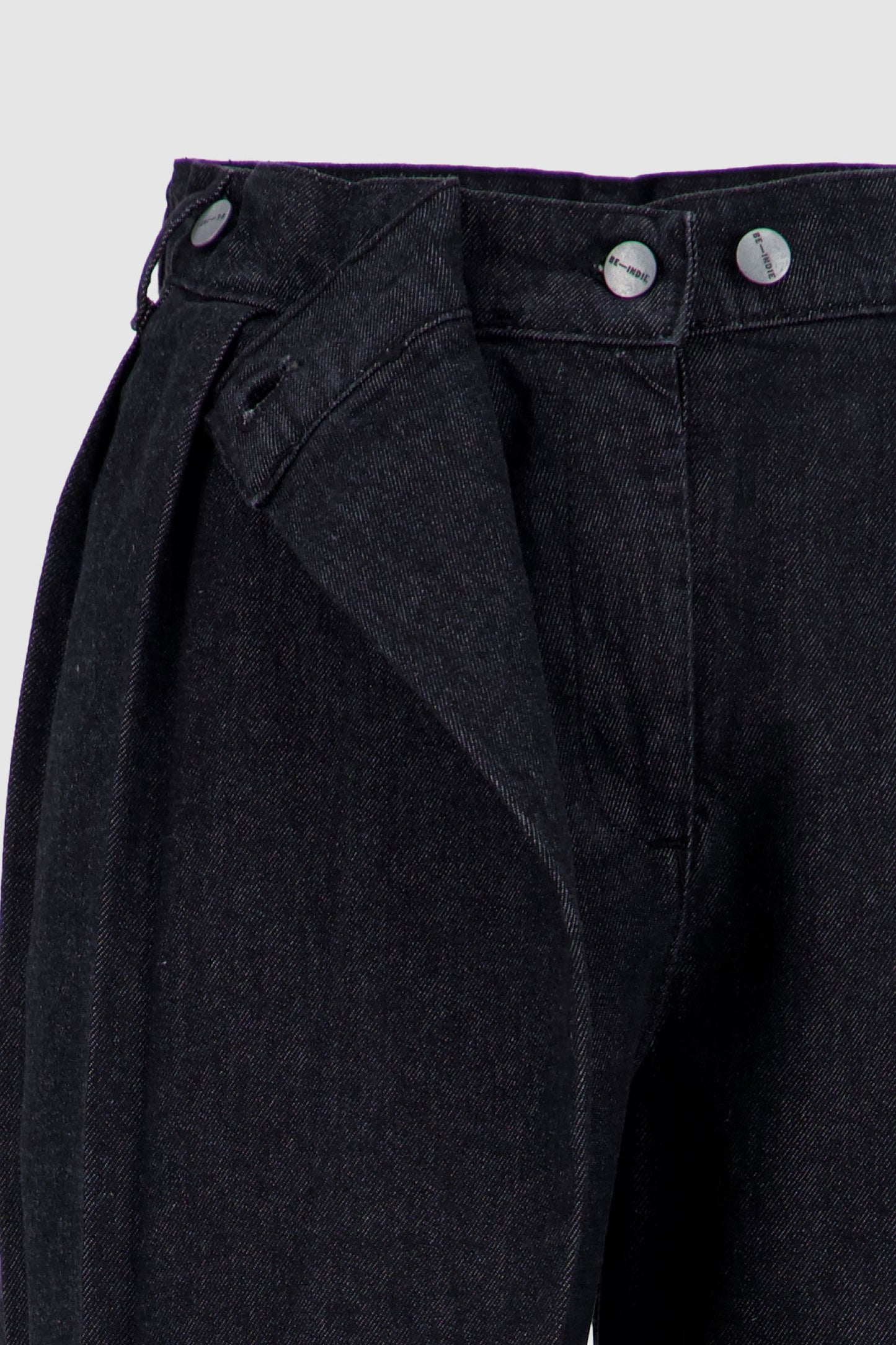 Overlapping Jeans - Black