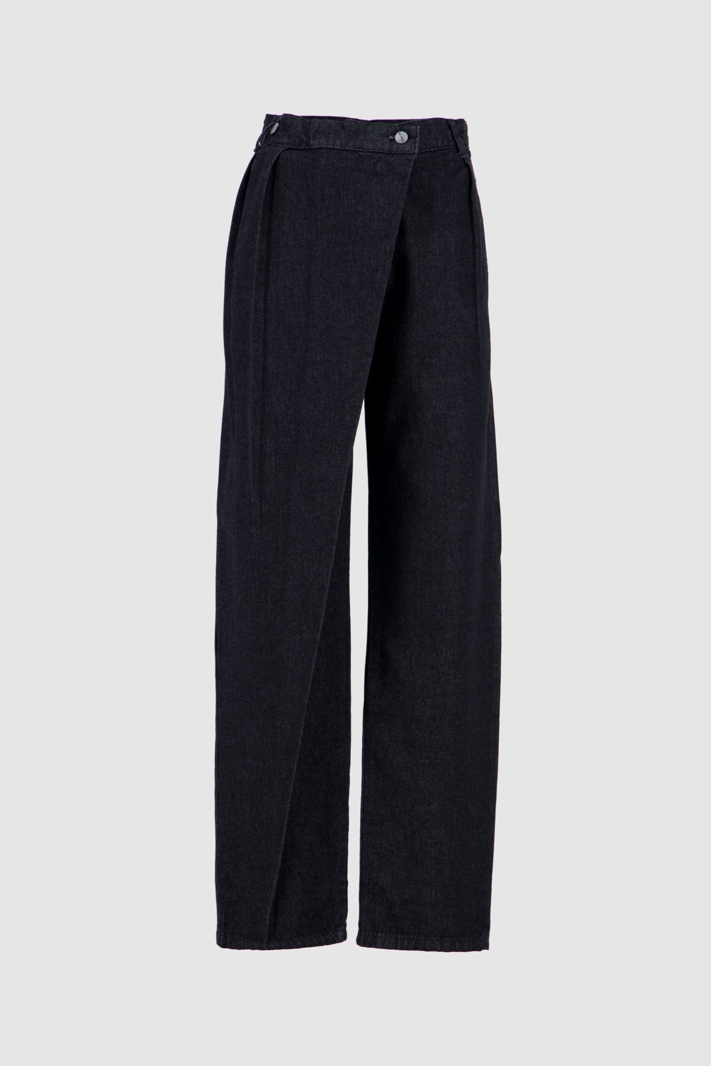 Overlapping Jeans - Black