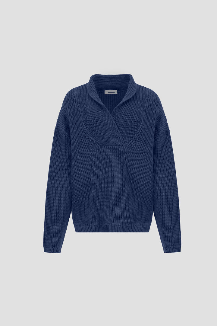 V-Sweater Indigo